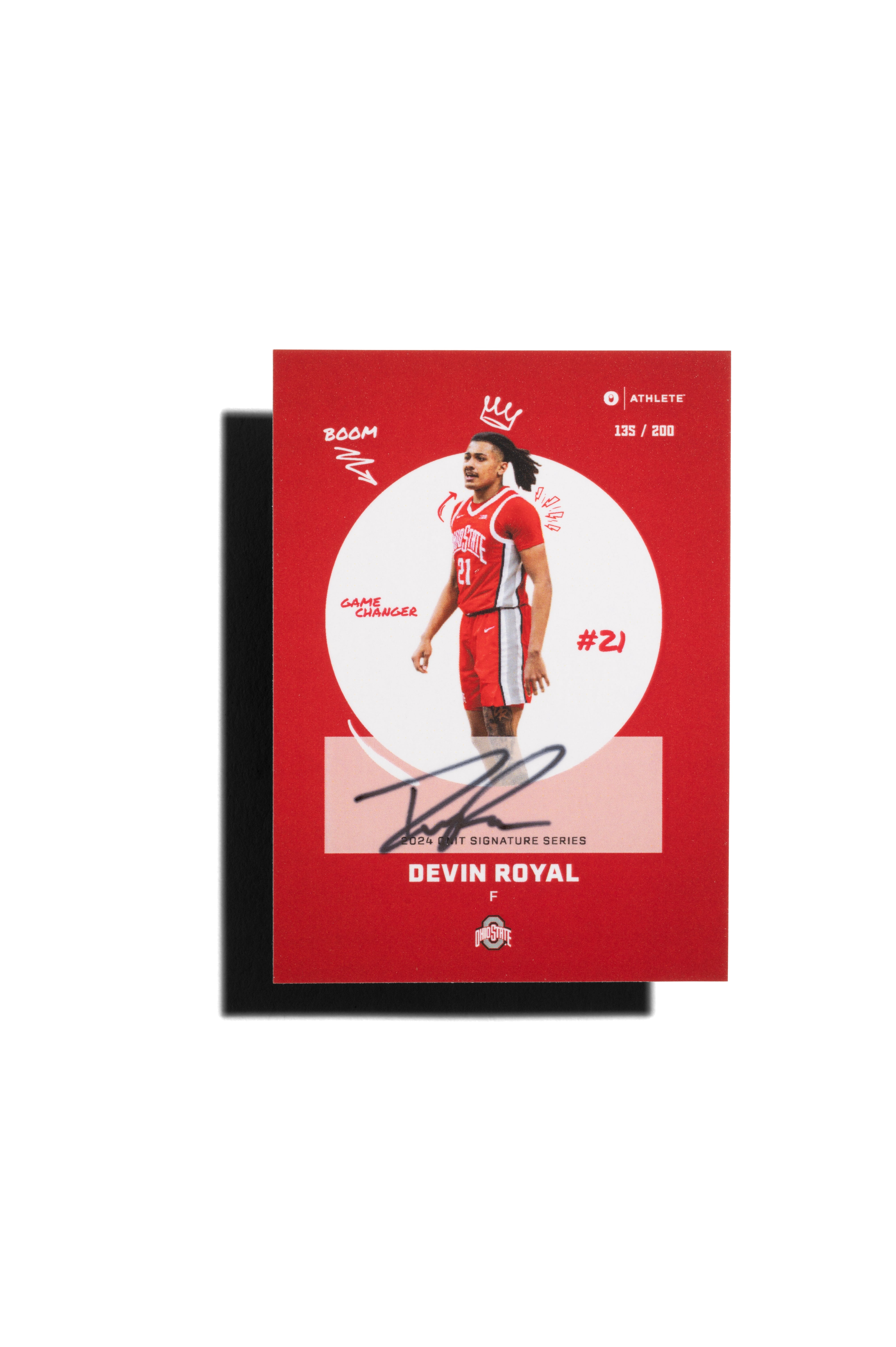 The Ohio State University® NIL Men's Basketball - 2024-25 Signature Trading Cards - Platinum Box with Guaranteed Autograph