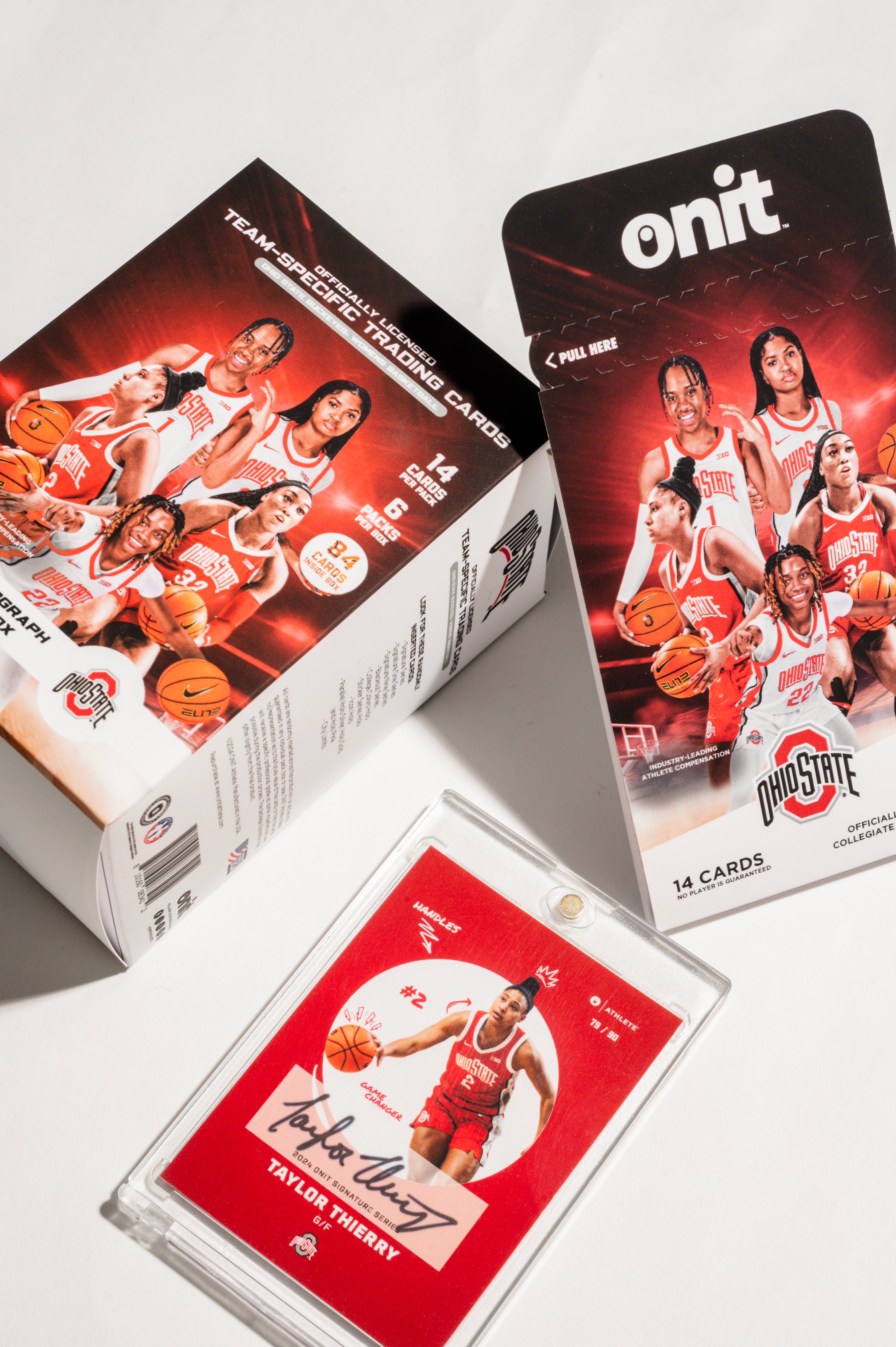 The Ohio State University® NIL Women's Basketball - 2024-25 Signature Trading Cards - Platinum Box with Guaranteed Autograph