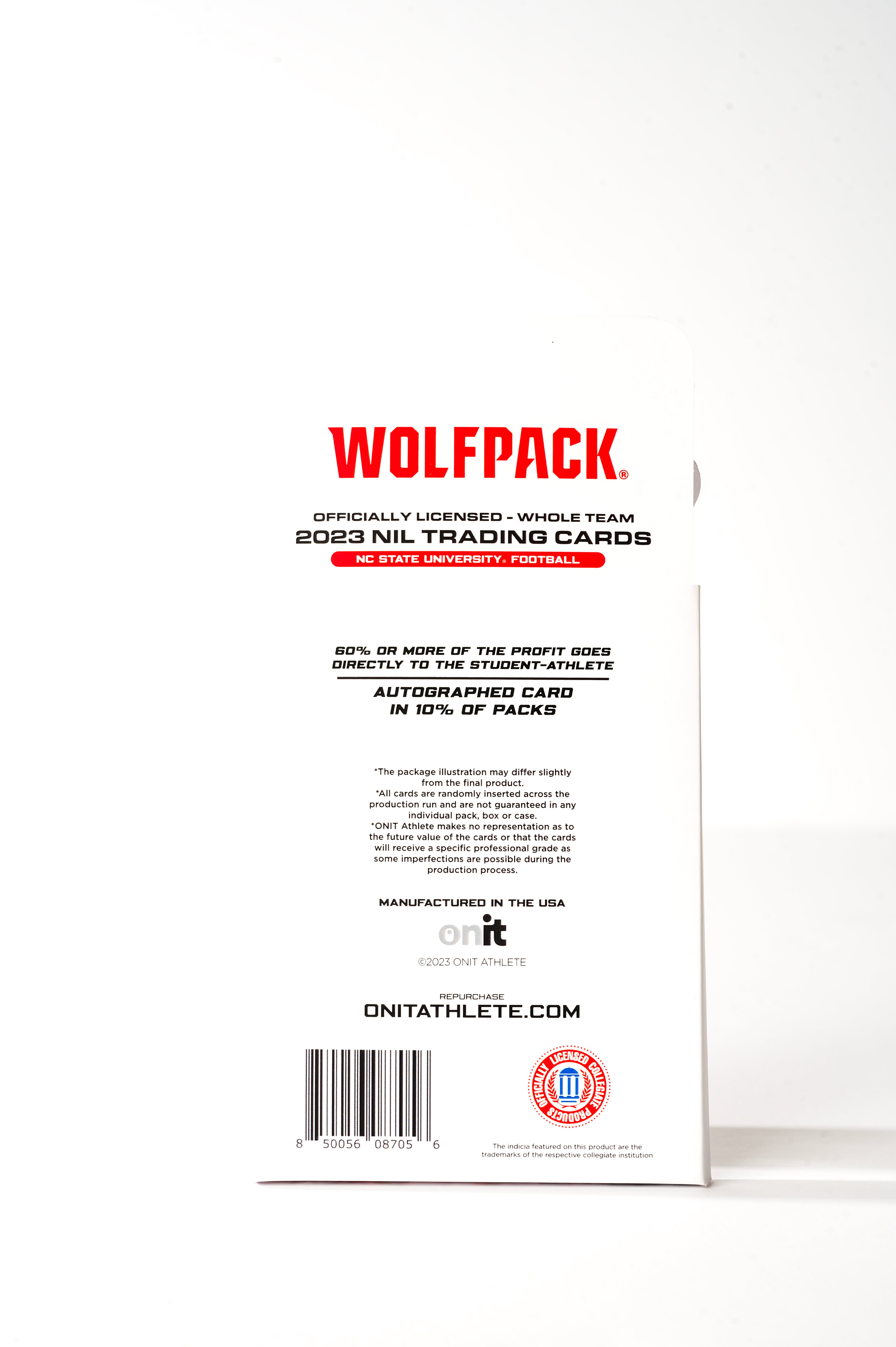 NC State® NIL Football - 2023 Trading Cards - Single Pack