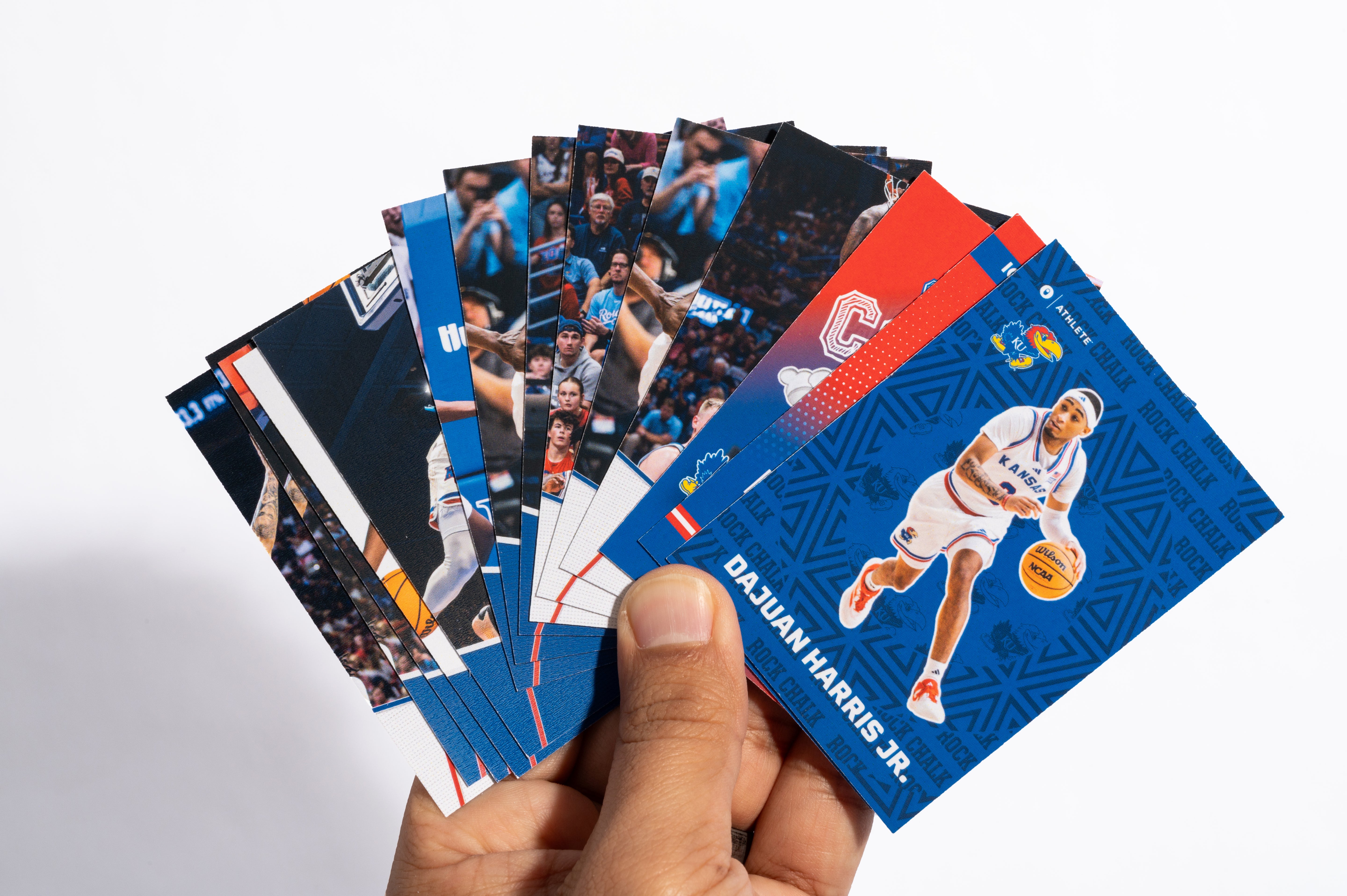 University of Kansas® NIL Men's Basketball - 2024-25 Signature Trading Cards - Single Pack