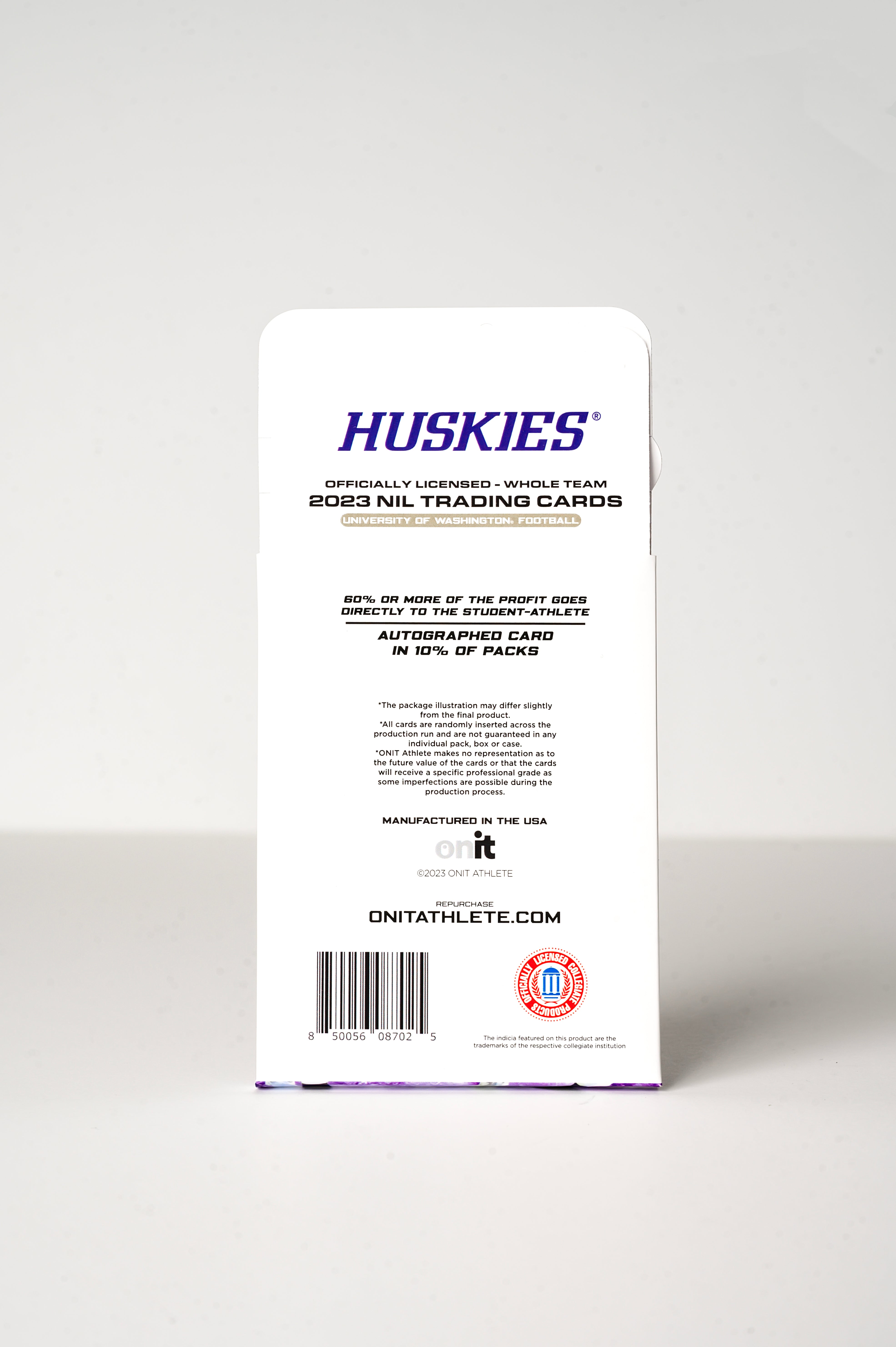 University of Washington® NIL Football - 2023 Trading Cards - Single Pack