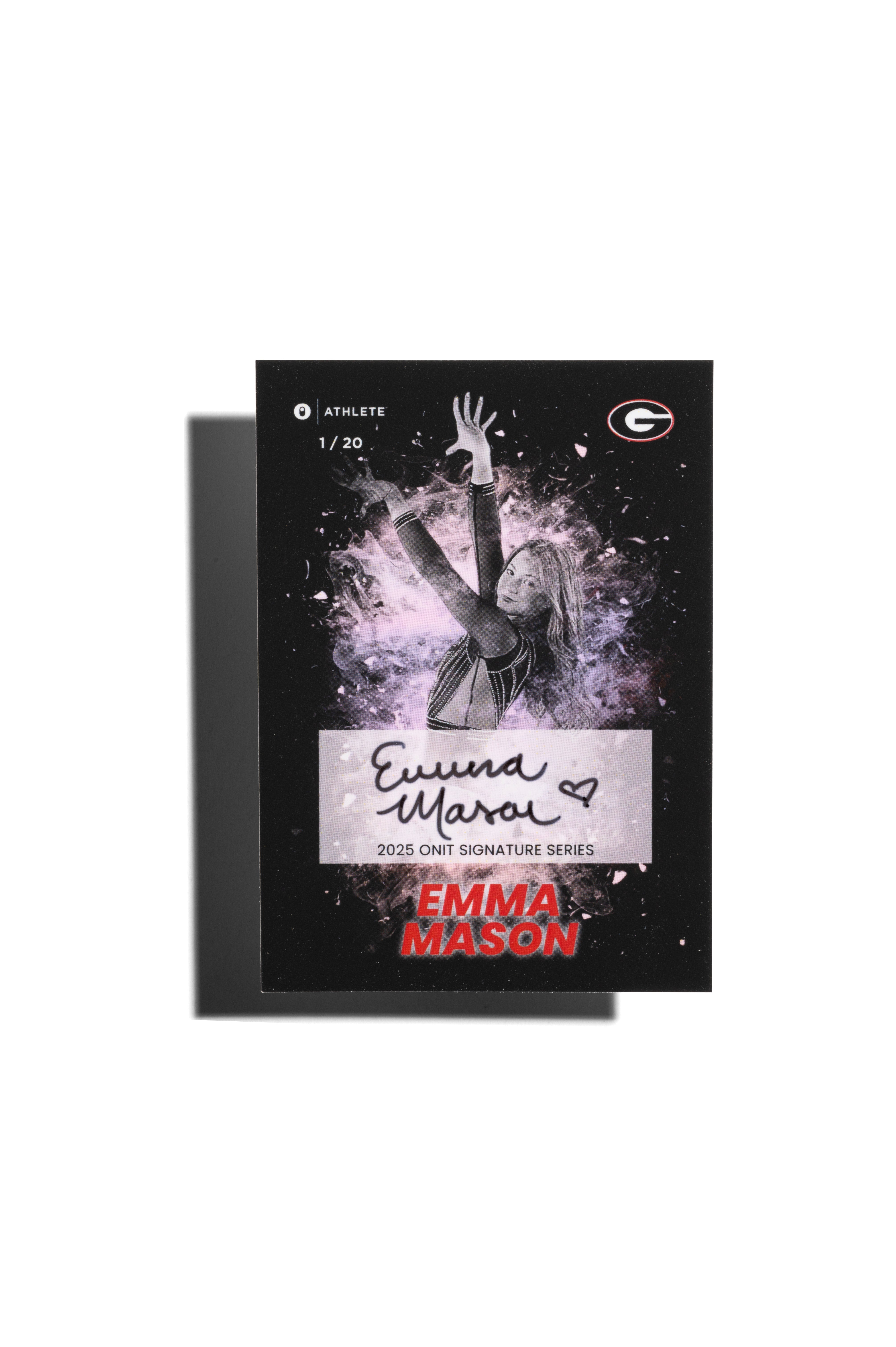 University of Georgia® 2024-25 Gymnastics Trading Cards - Platinum Box with Guaranteed Autograph