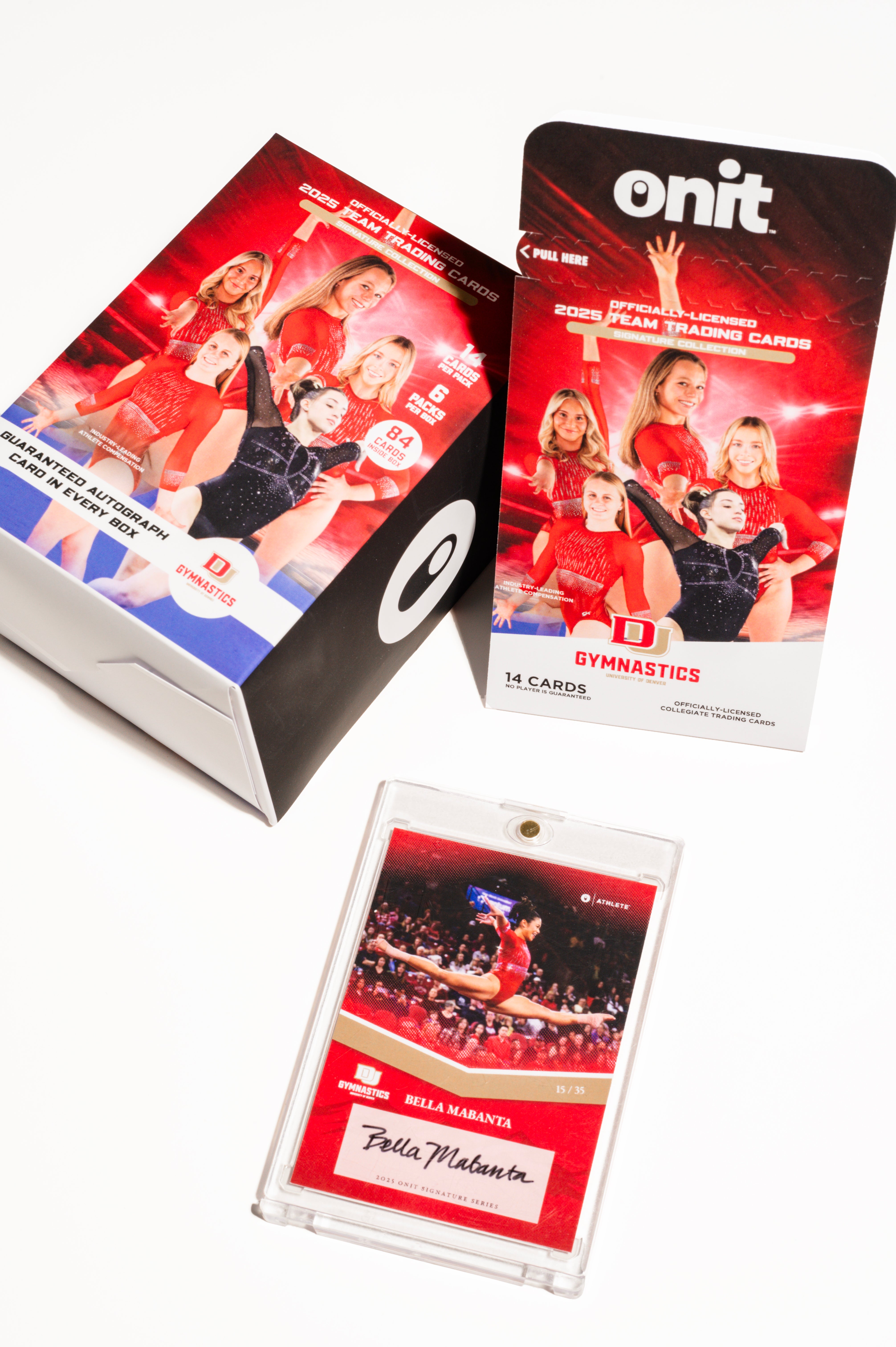 University of Denver® 2024-25 Gymnastics Trading Cards - Platinum Box with Guaranteed Autograph