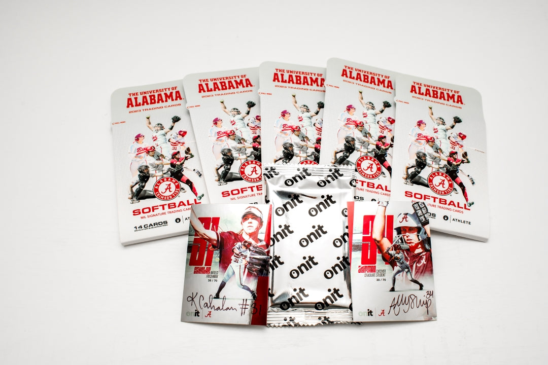 University of Alabama® Softball Mystery Bundle 2023 - Free Platinum Pack with Guaranteed Autograph