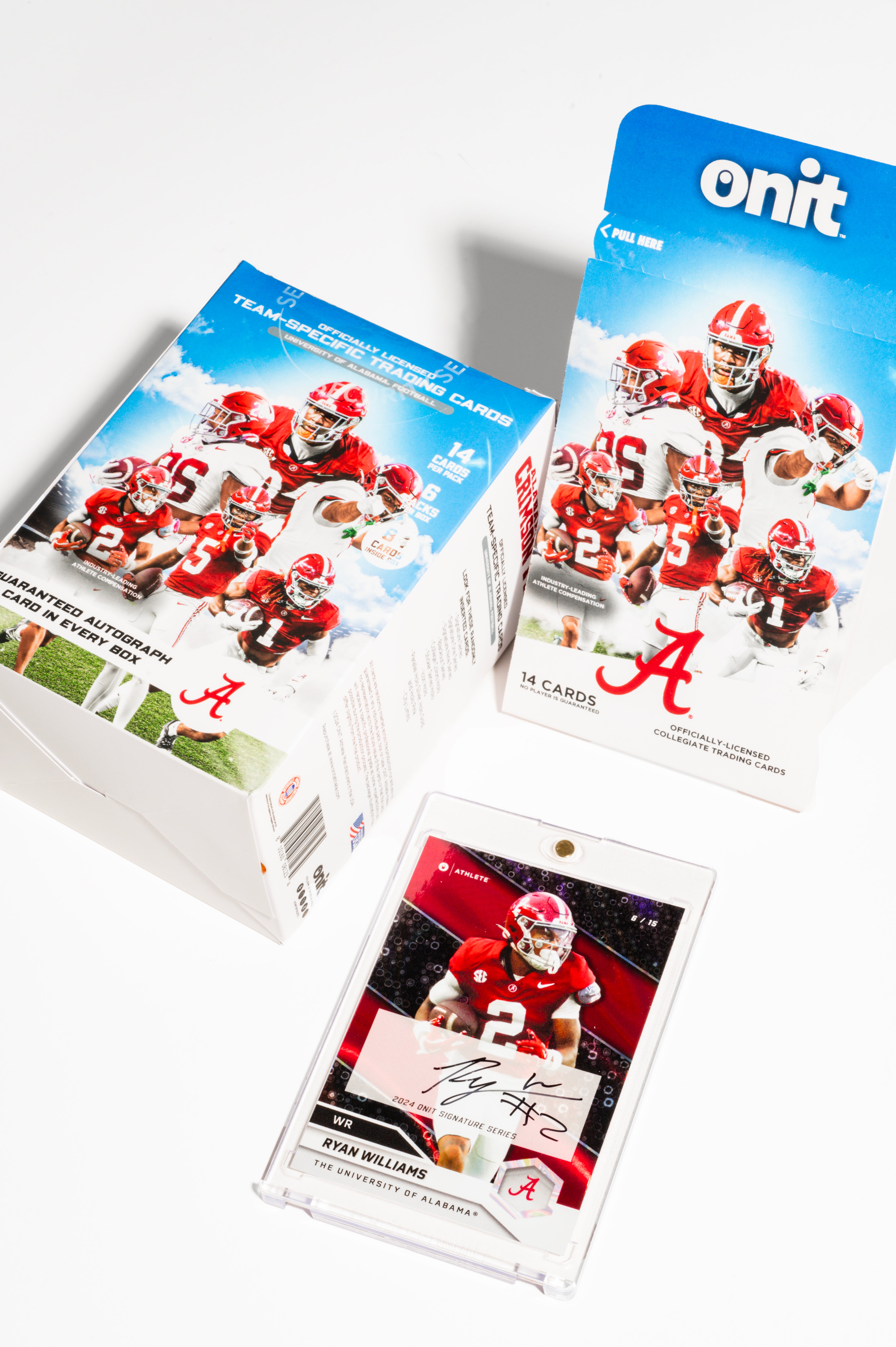 University of Alabama® 2024 Football - Platinum Box with Guaranteed Autograph