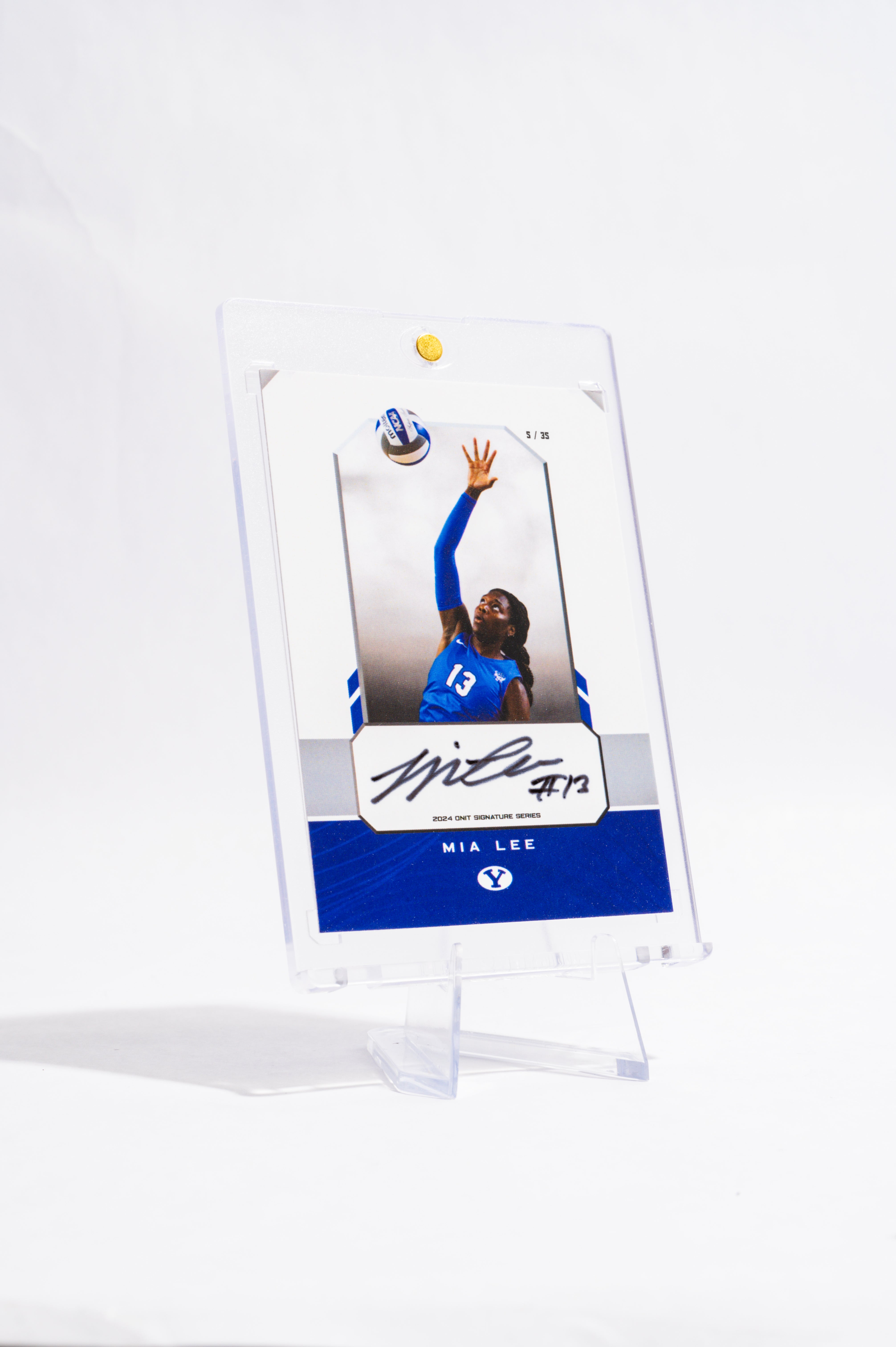 BYU® 2024 Volleyball - Platinum Box with Guaranteed Autograph