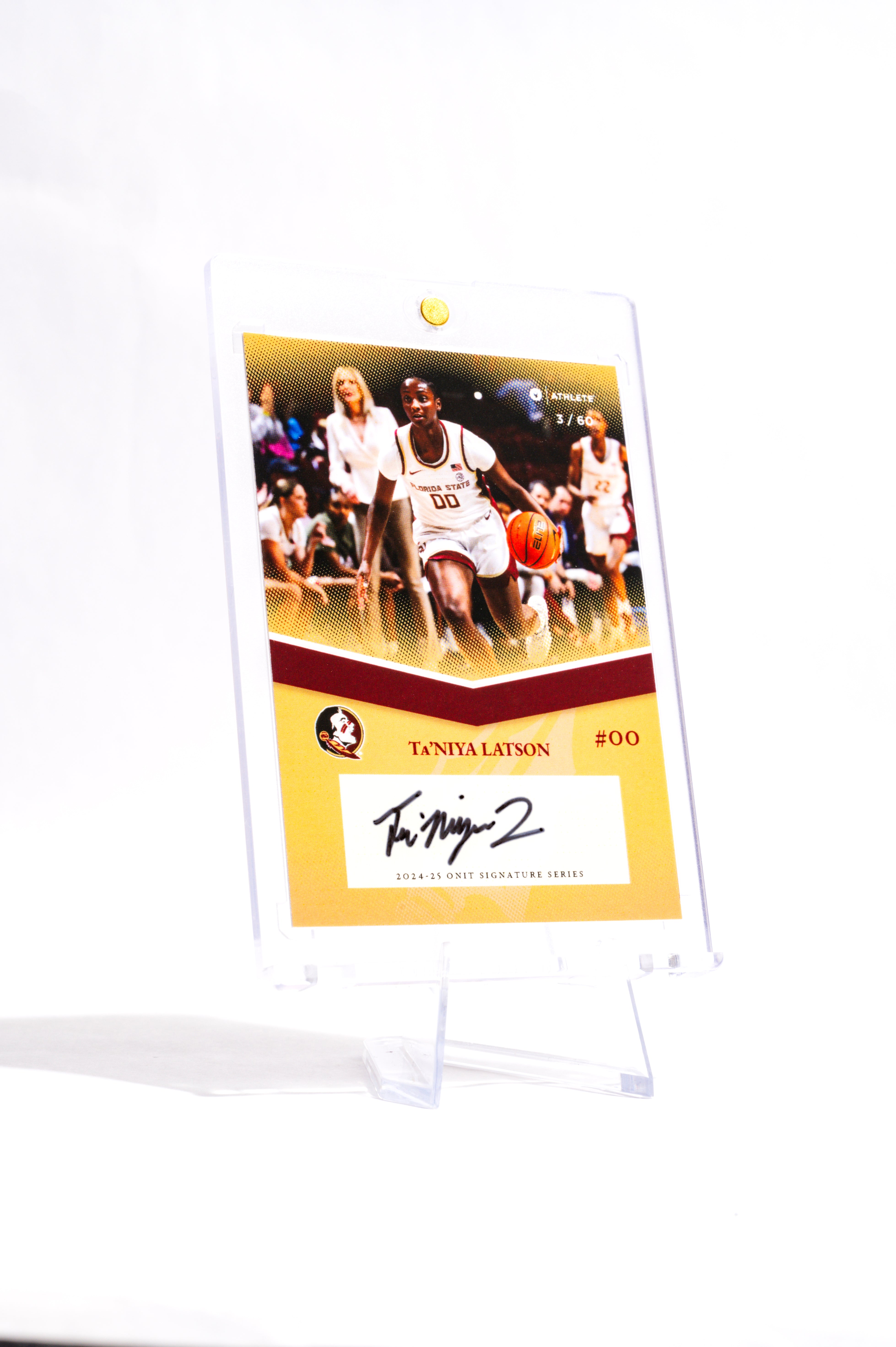 Florida State University® 2024-25 Women's Basketball Trading Cards - Platinum Box with Guaranteed Autograph
