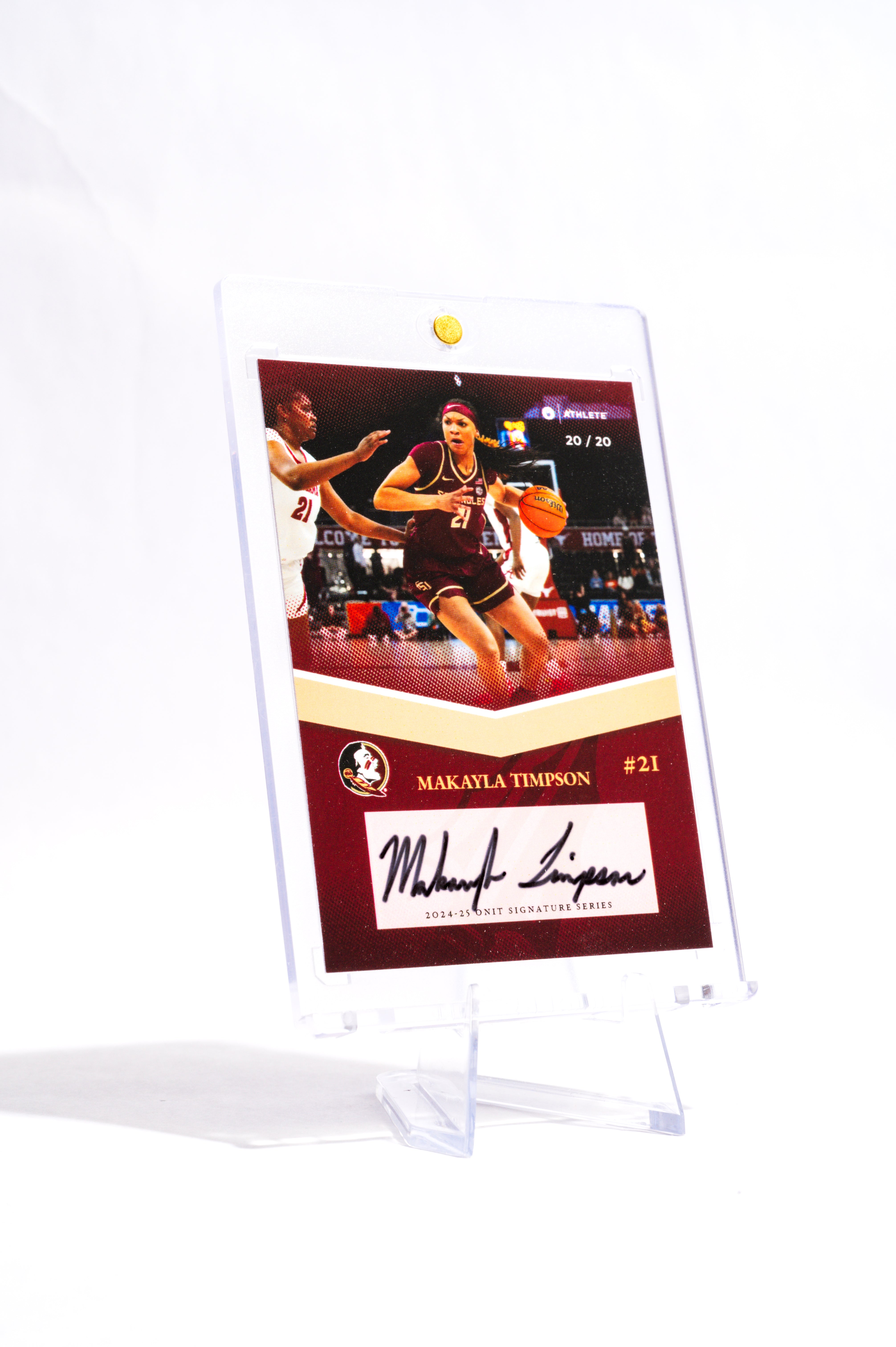 Florida State University® 2024-25 Women's Basketball Trading Cards - Platinum Box with Guaranteed Autograph