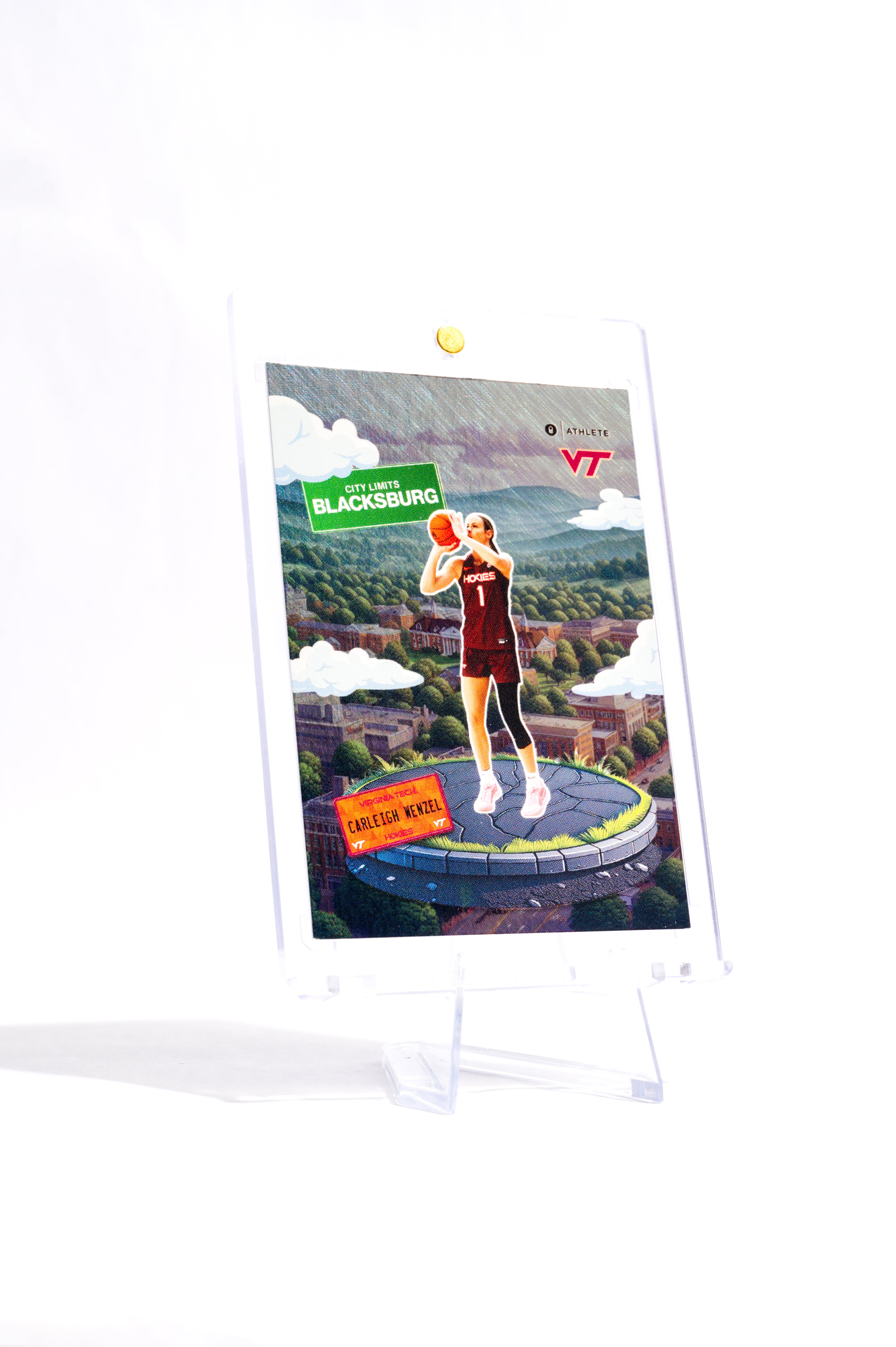 Virginia Tech® 2024-25 Women's Basketball Trading Cards - Blaster Box with Guaranteed City Limits