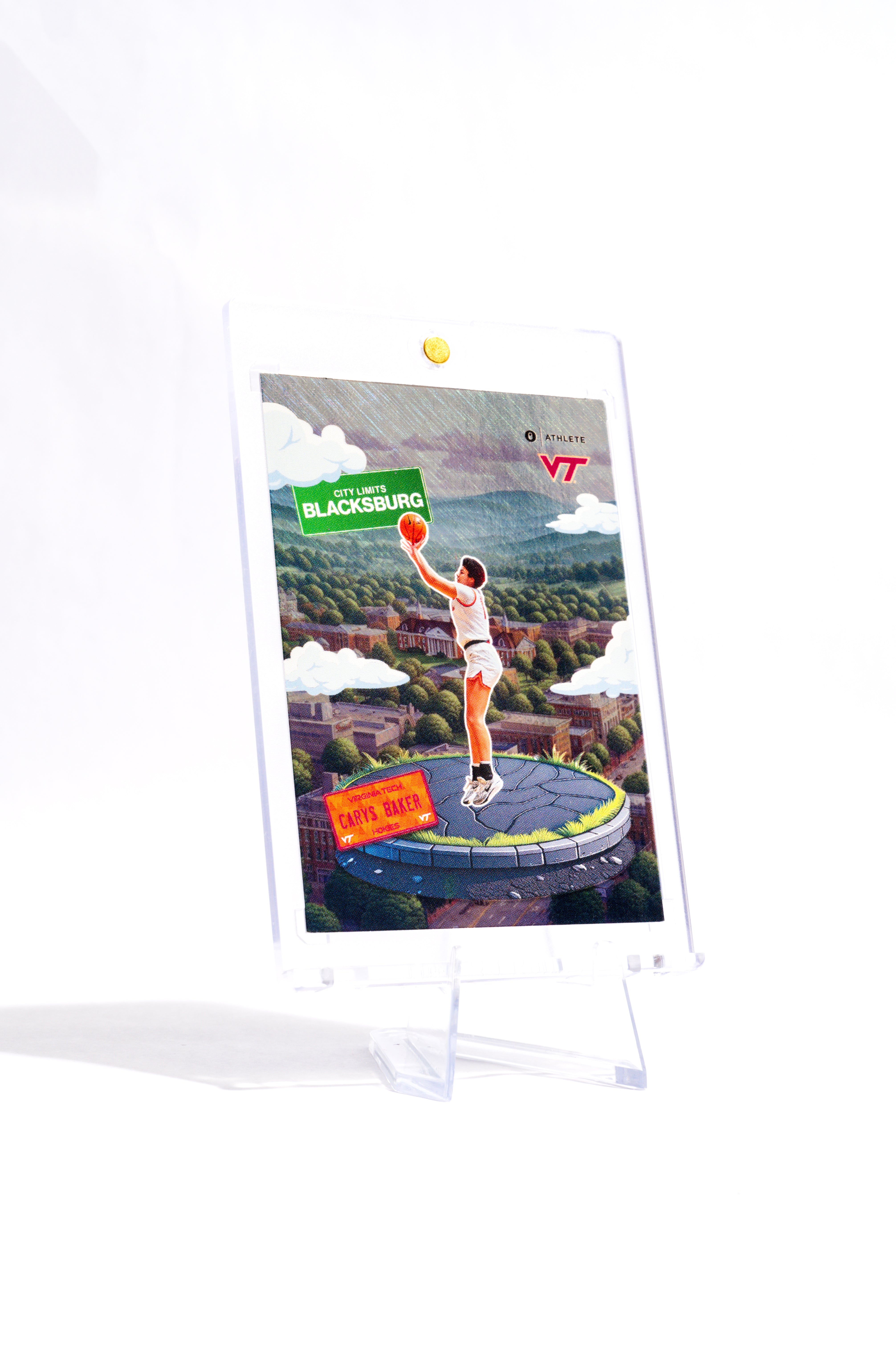 Virginia Tech® 2024-25 Women's Basketball Trading Cards - Blaster Box with Guaranteed City Limits