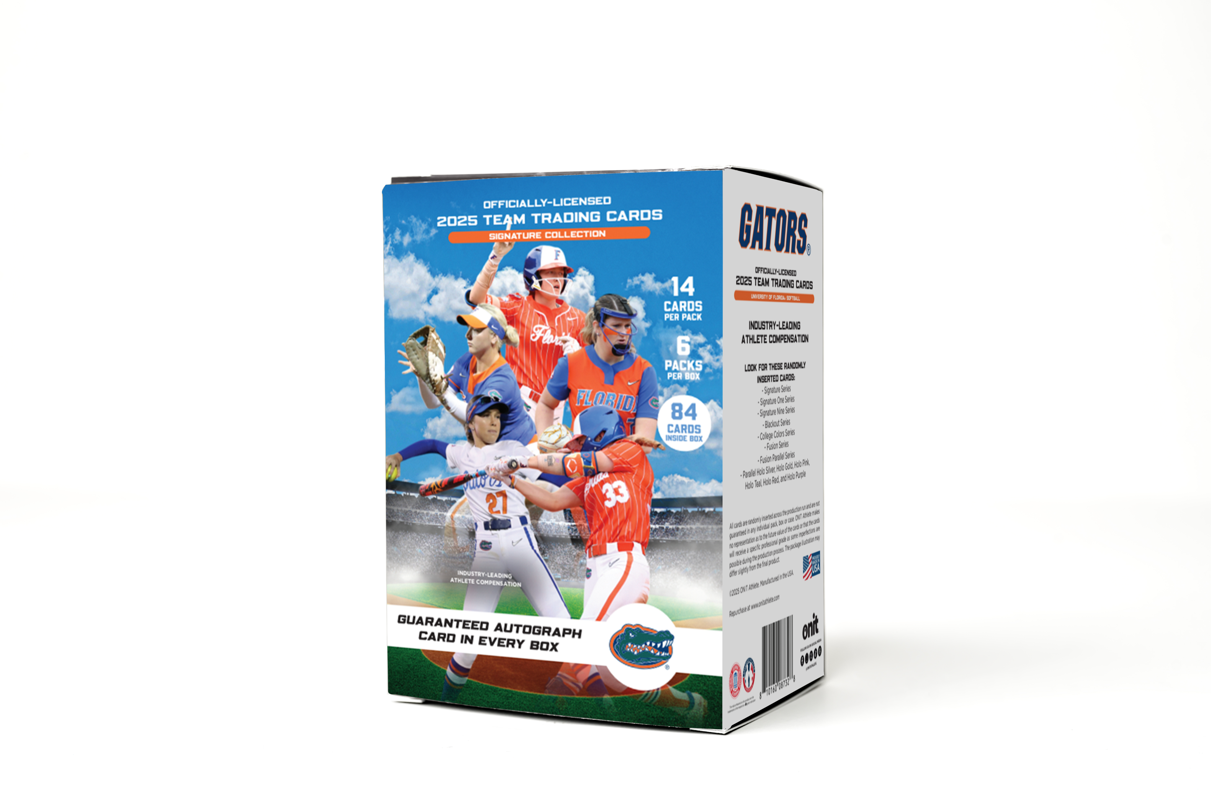 University of Florida® 2025 Softball Trading Cards - Platinum Box with Guaranteed Autograph