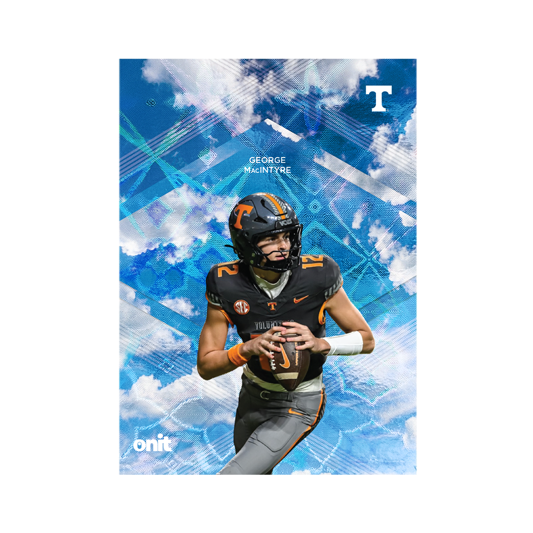 University of Tennessee Football 2026 Team Trading Cards