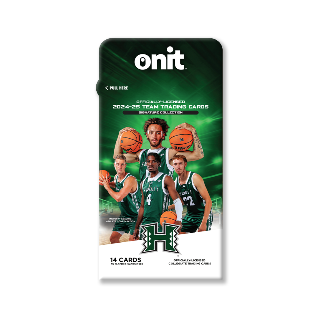 University Of Hawaii® 2024-25 Men's Basketball Trading Cards - Single Pack