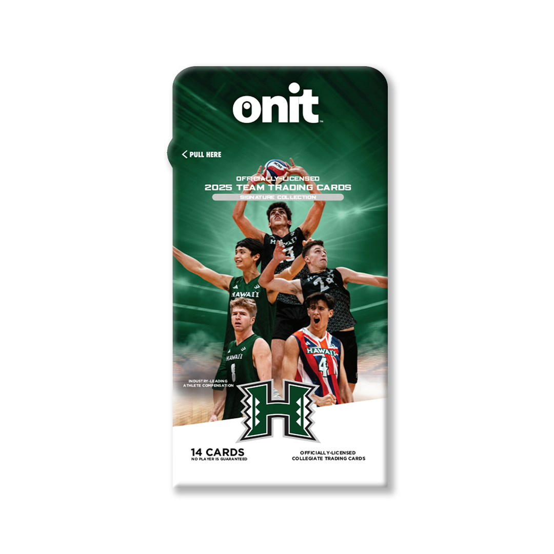 University of Hawaii® 2025 Men's Volleyball Trading Cards - Single Pack