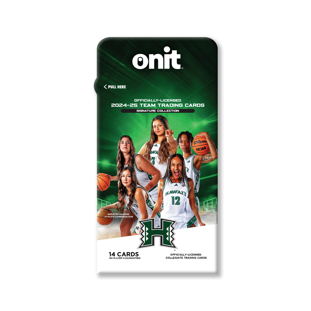 University Of Hawaii® 2024-25 Women's Basketball Trading Cards - Single Pack