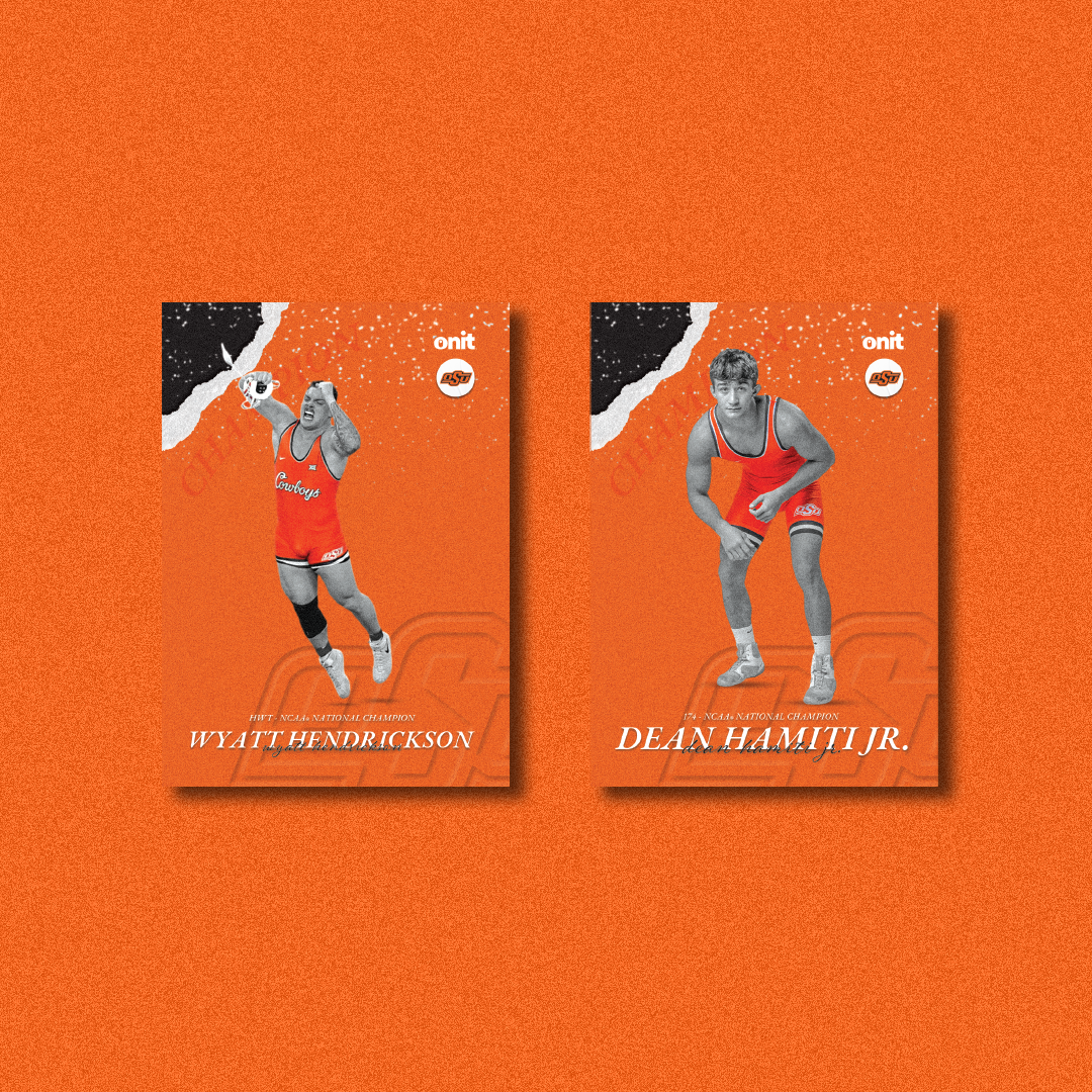 Oklahoma State University® 2024-25 Wrestling Trading Cards - Platinum Box with Guaranteed Autograph
