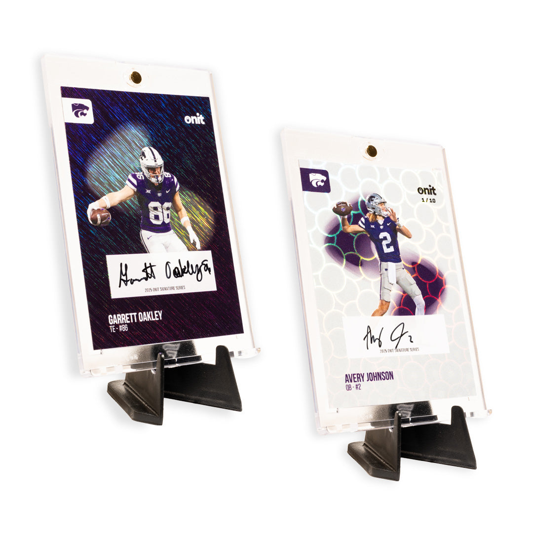 Kansas State University Football 2025 Trading Cards - Platinum Box (Guaranteed Autograph)