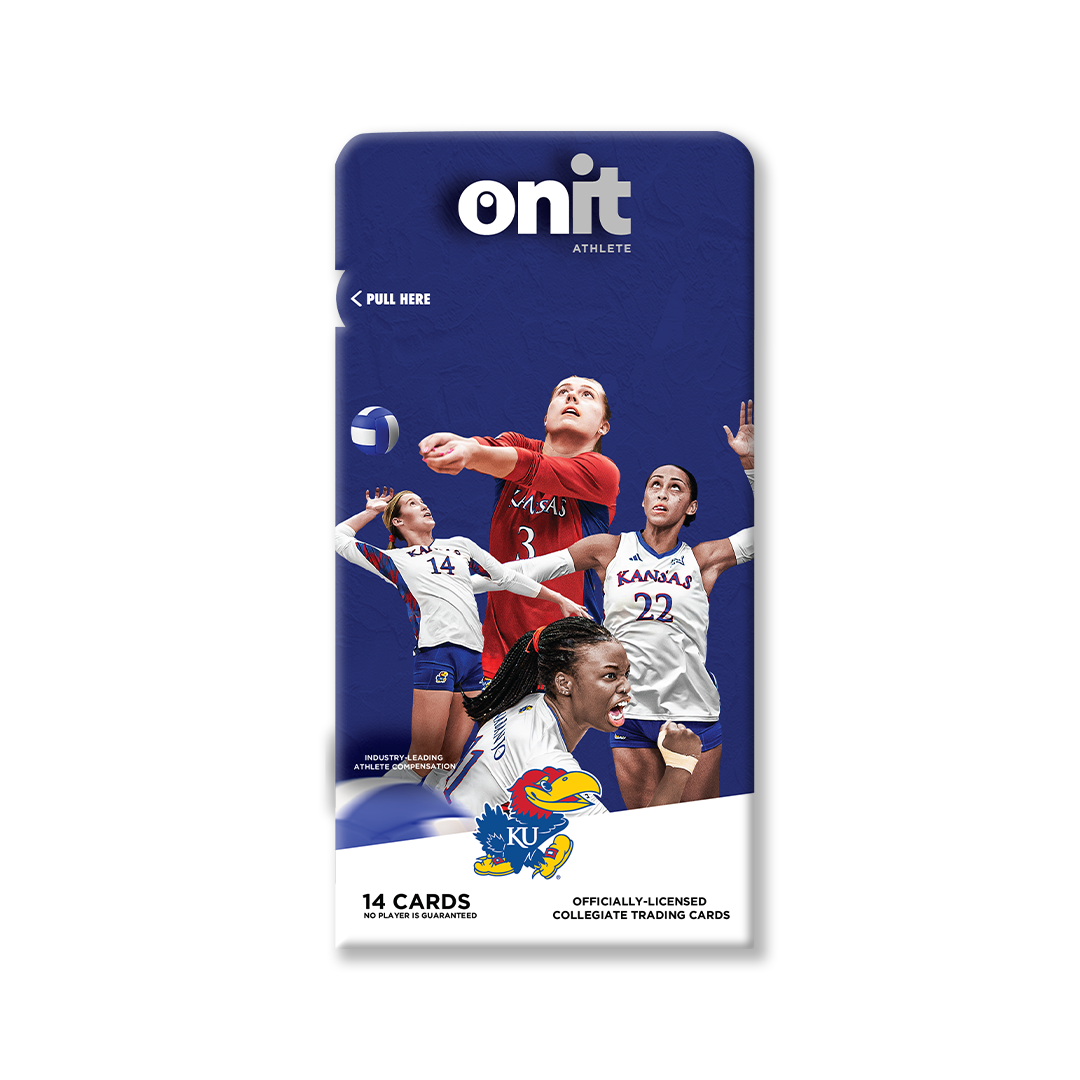 University of Kansas® 2024 Volleyball Trading Cards - Single Pack
