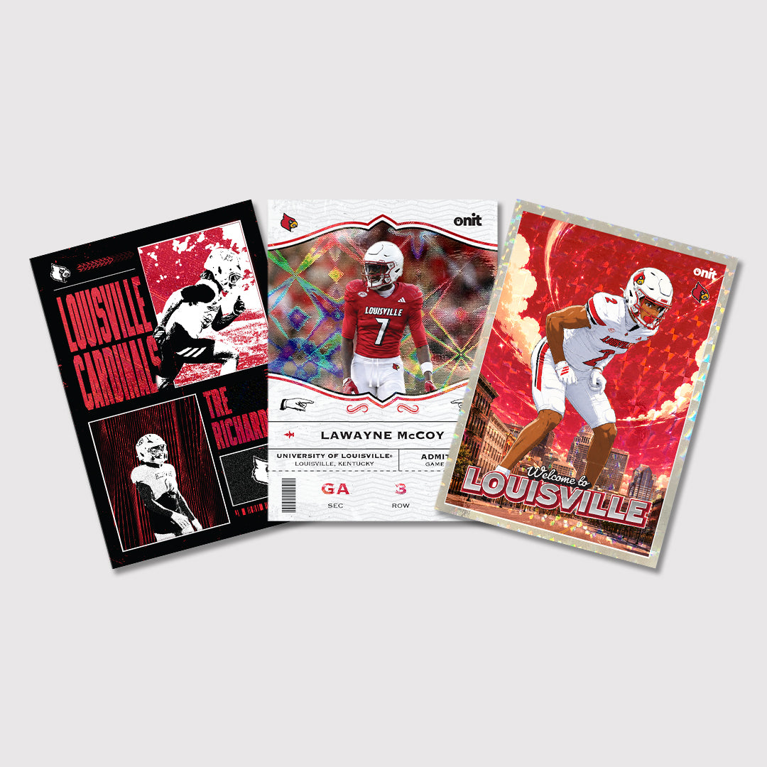 University of Louisville Football 2026 Team Trading Cards