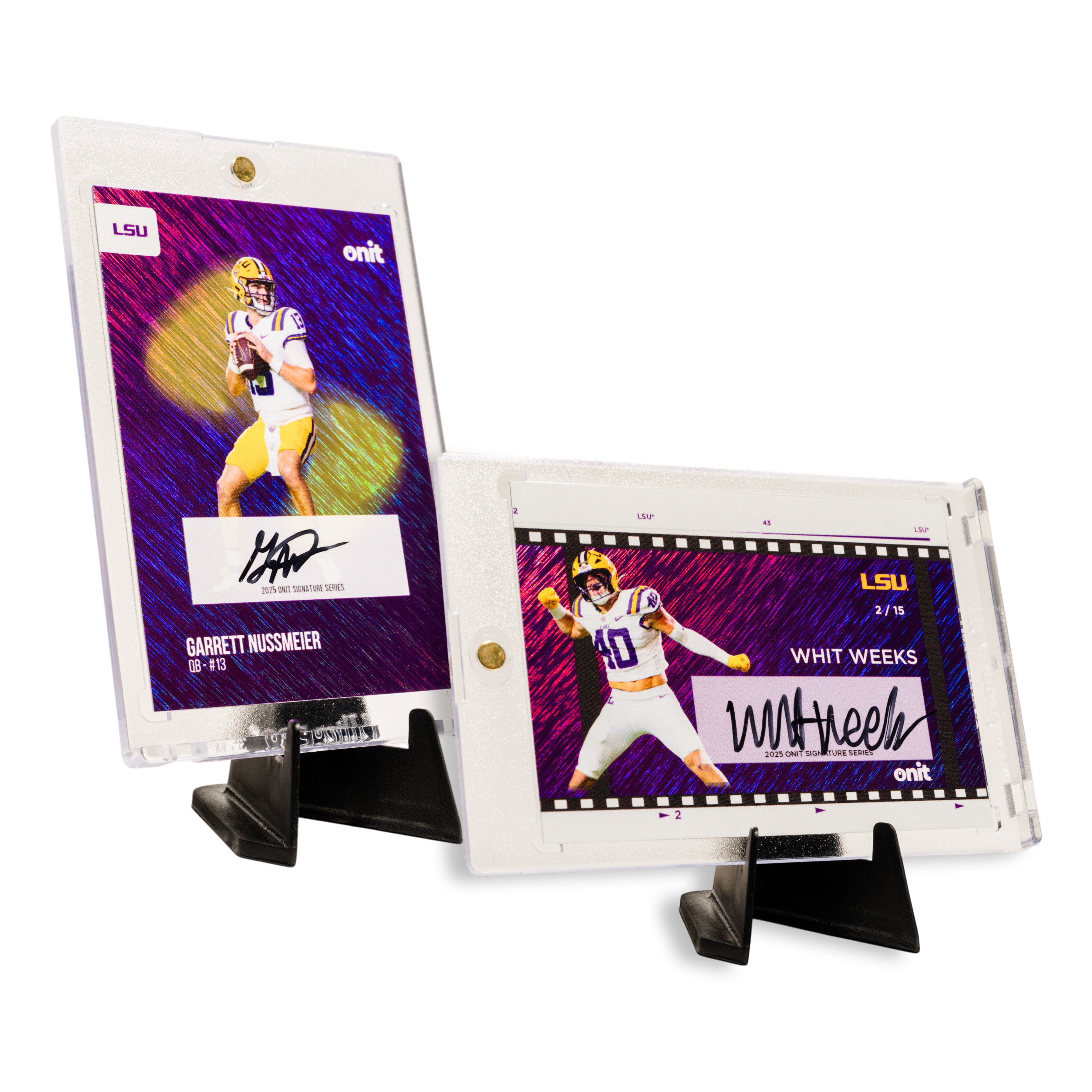 LSU Football 2025 Trading Cards - Prime Box (THREE Guaranteed Autographs)