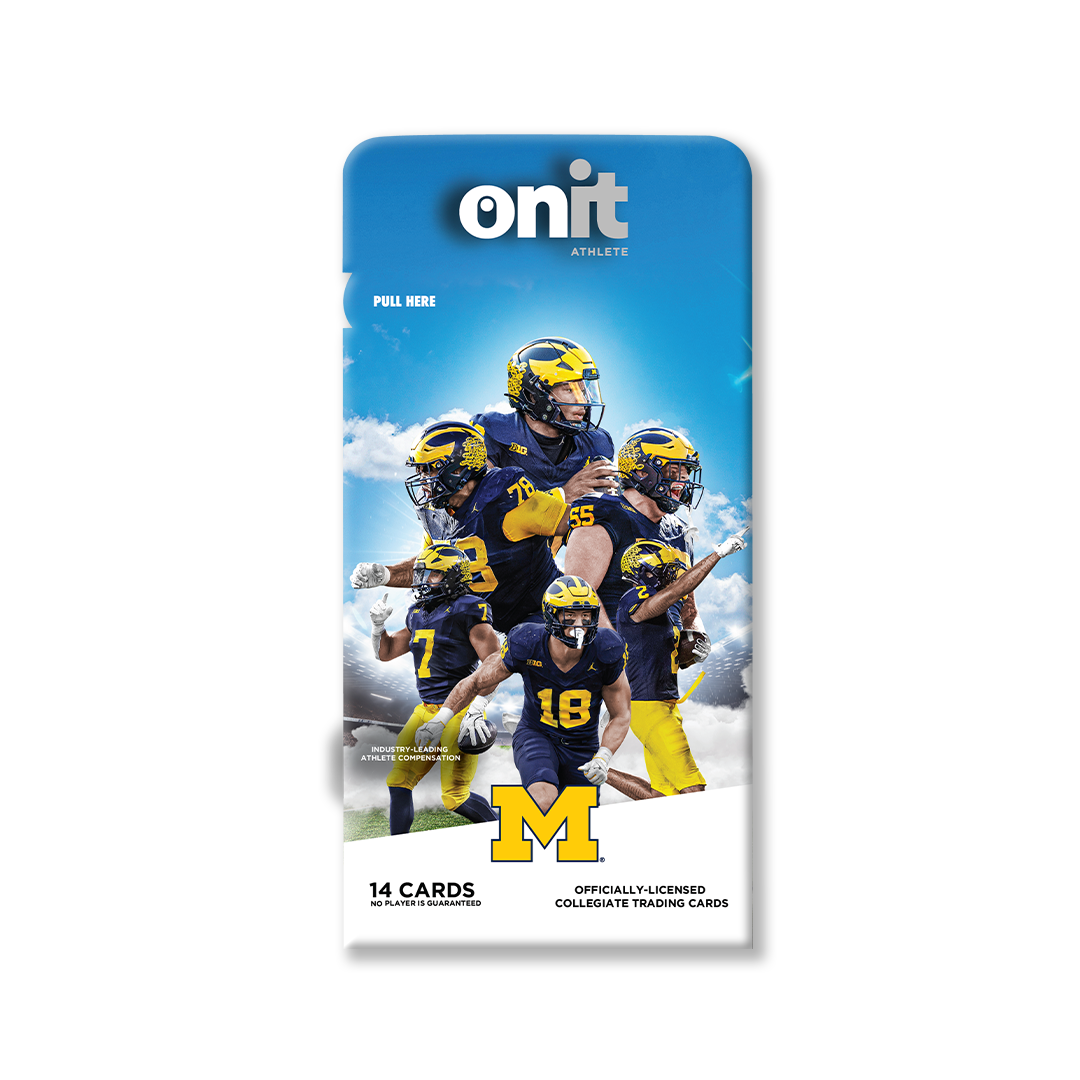 University of Michigan® 2024 Football Trading Cards Single Pack