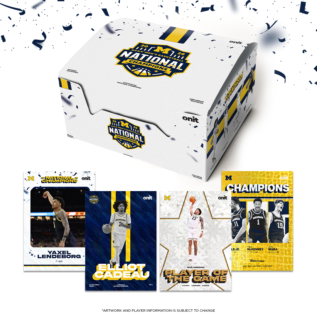 University of Michigan Men's Basketball 2026 National Champion Commemorative Box