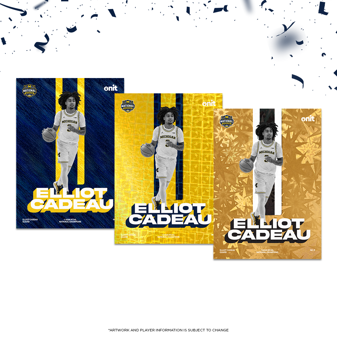 University of Michigan Men's Basketball 2026 National Champion Commemorative Box