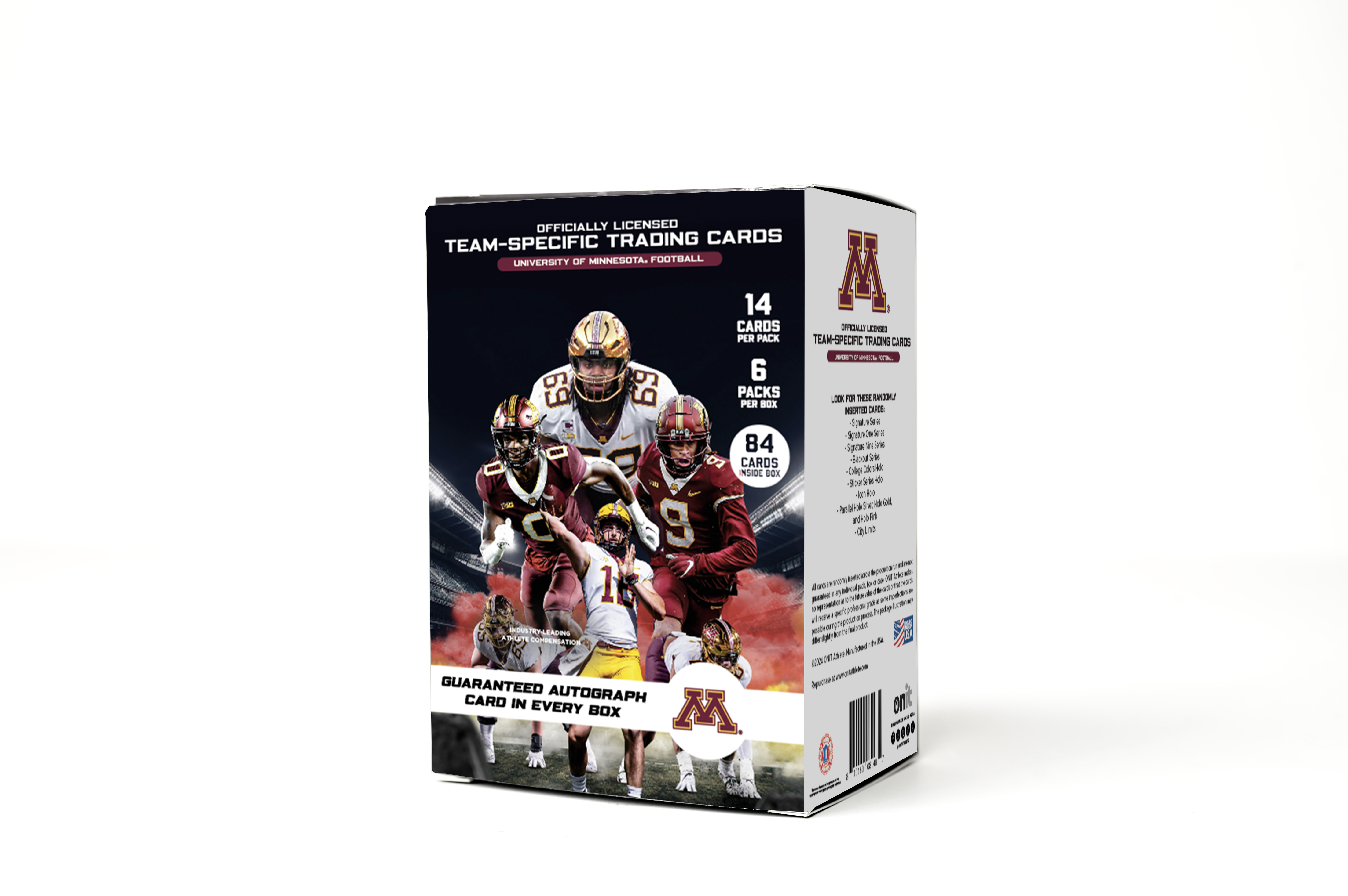 University Of Minnesota® 2024 Football - Platinum Box with Guaranteed Autograph