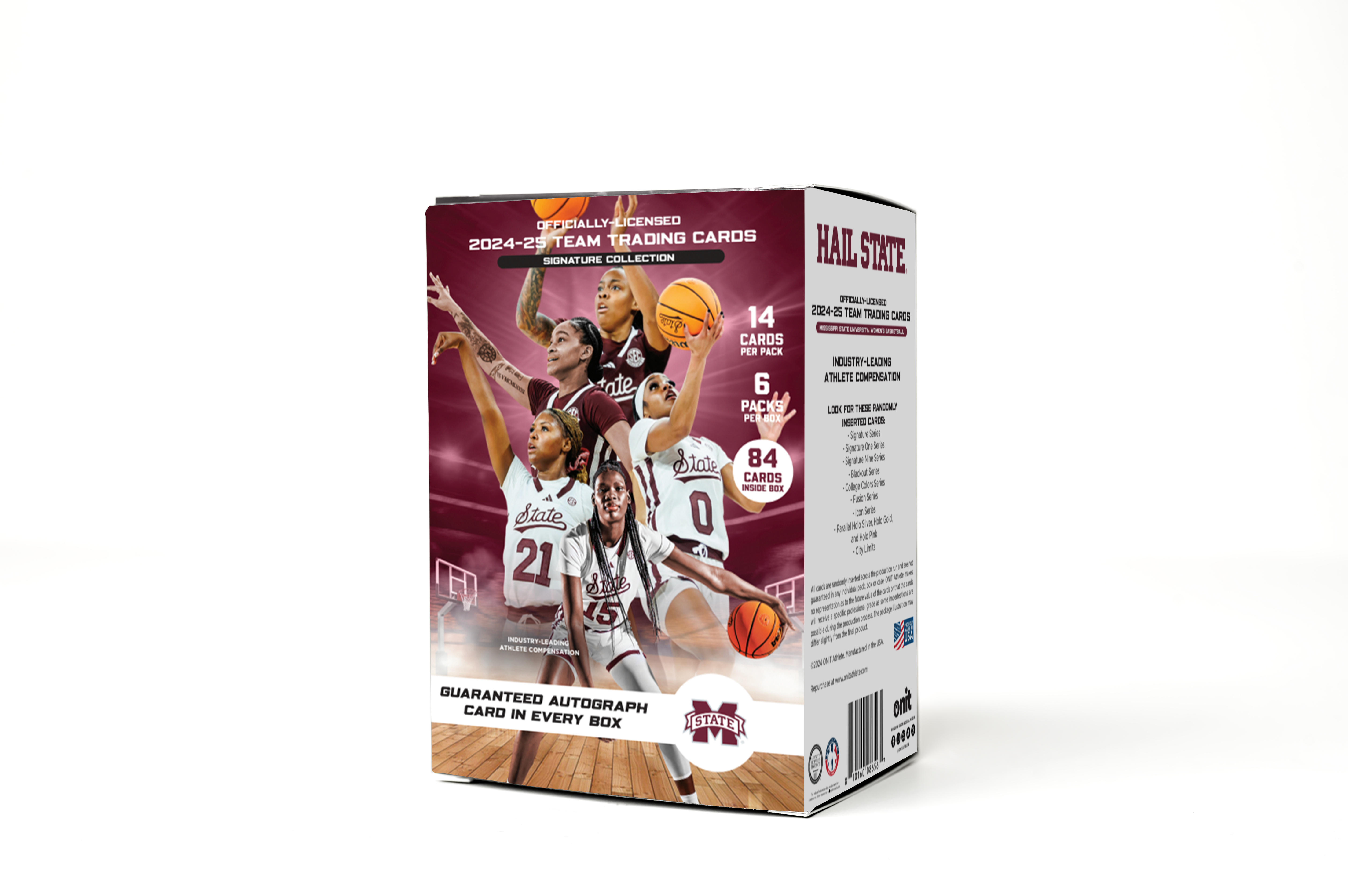 Mississippi State University® 2024-25 Women's Basketball Trading Cards - Platinum Box with Guaranteed Autograph
