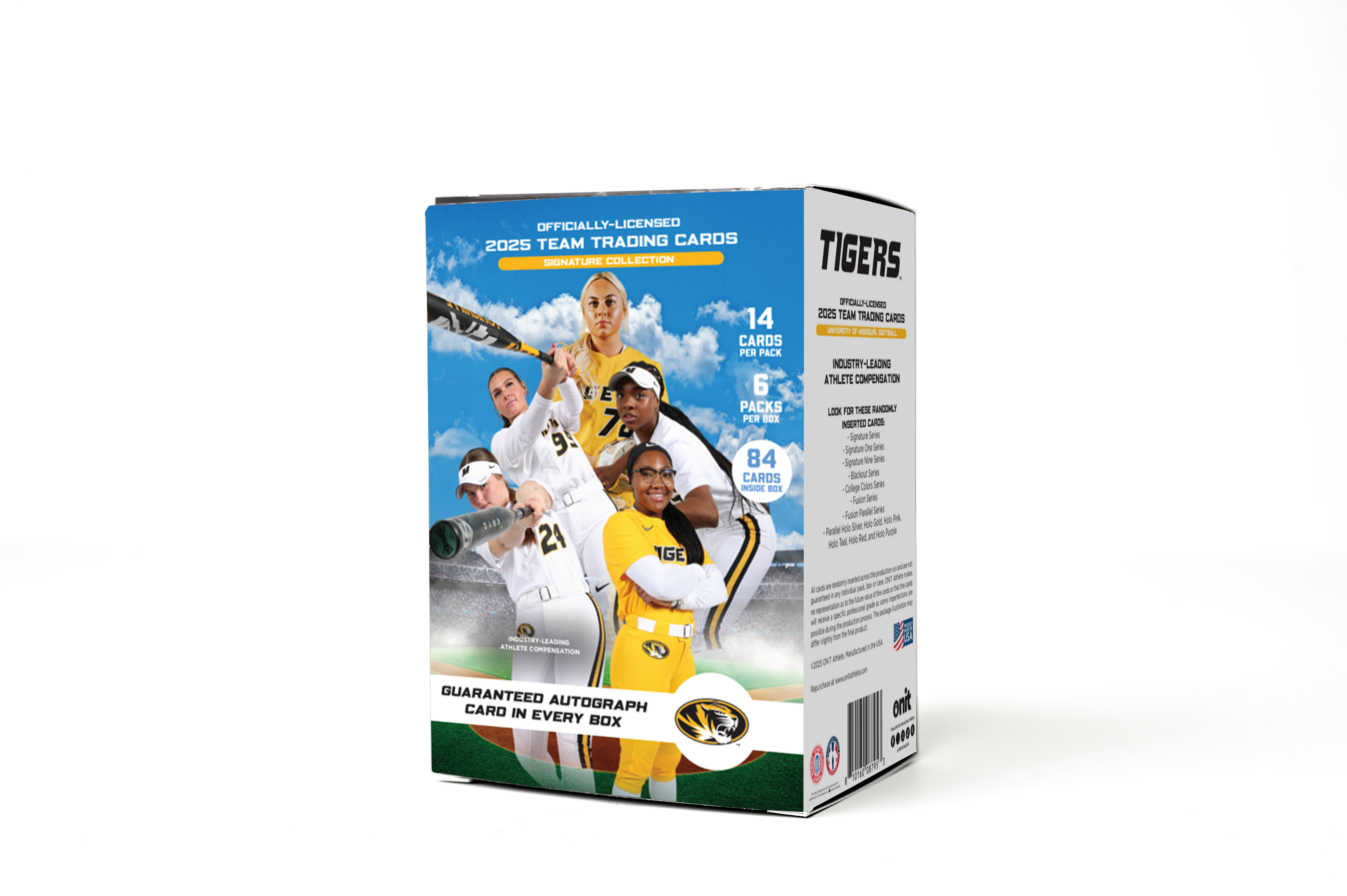 University of Missouri® 2025 Softball Trading Cards - Platinum Box with Guaranteed Autograph