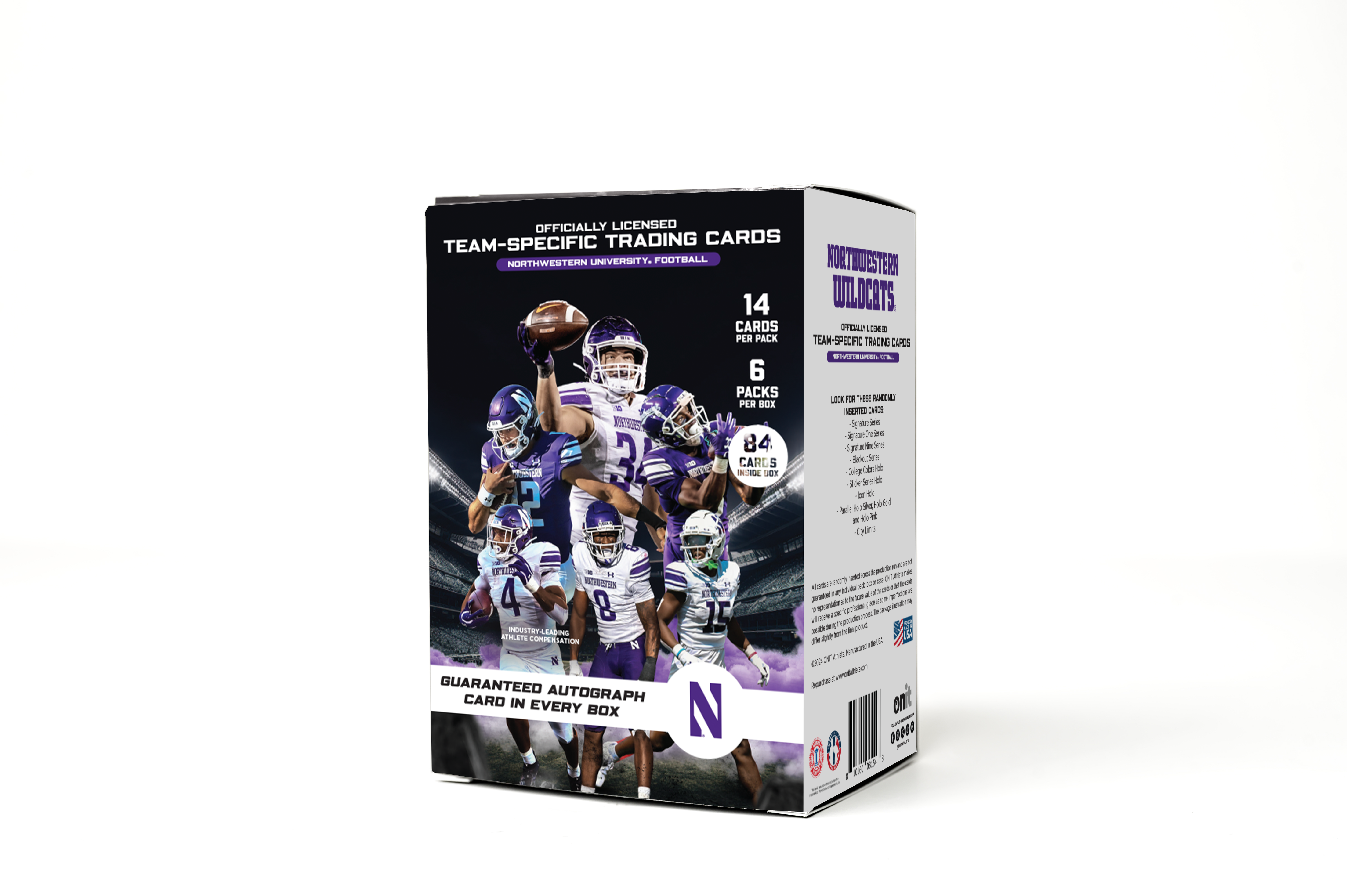 Northwestern University® 2024 Football - Platinum Box with Guaranteed Autograph