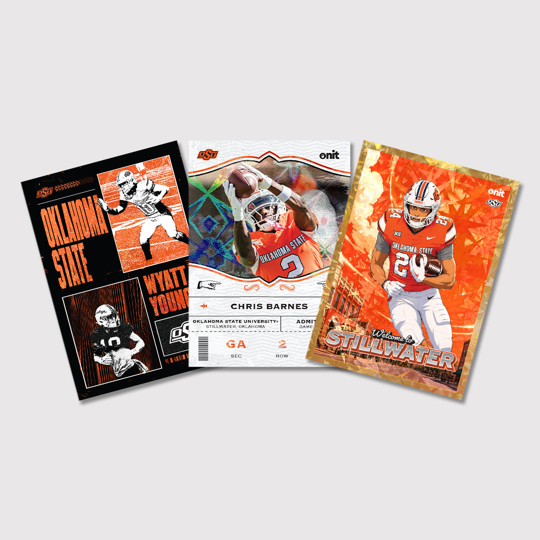Oklahoma State University Football 2026 Team Trading Cards