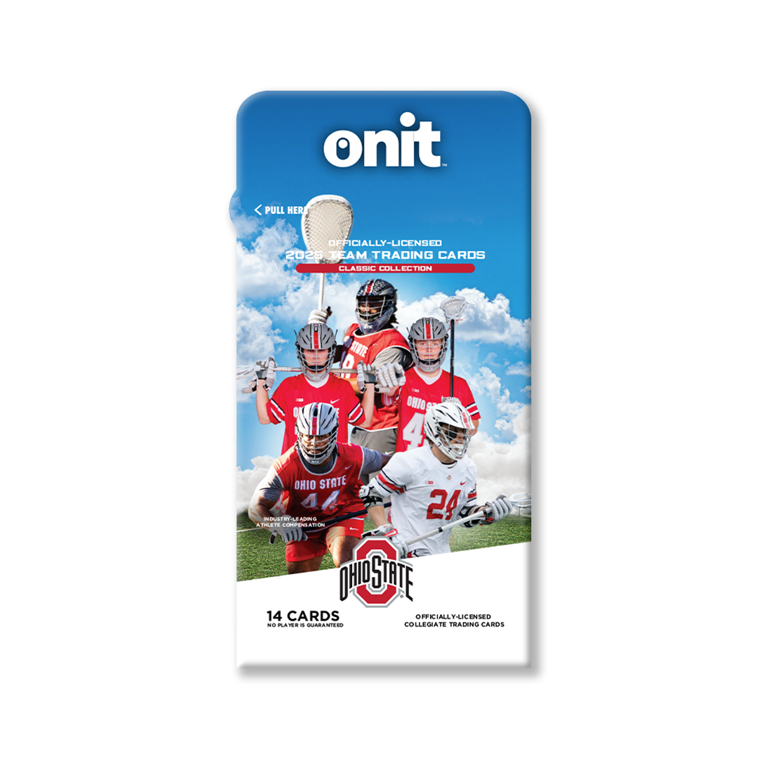 The Ohio State University® 2025 Men's Lacrosse Trading Cards - Single Pack