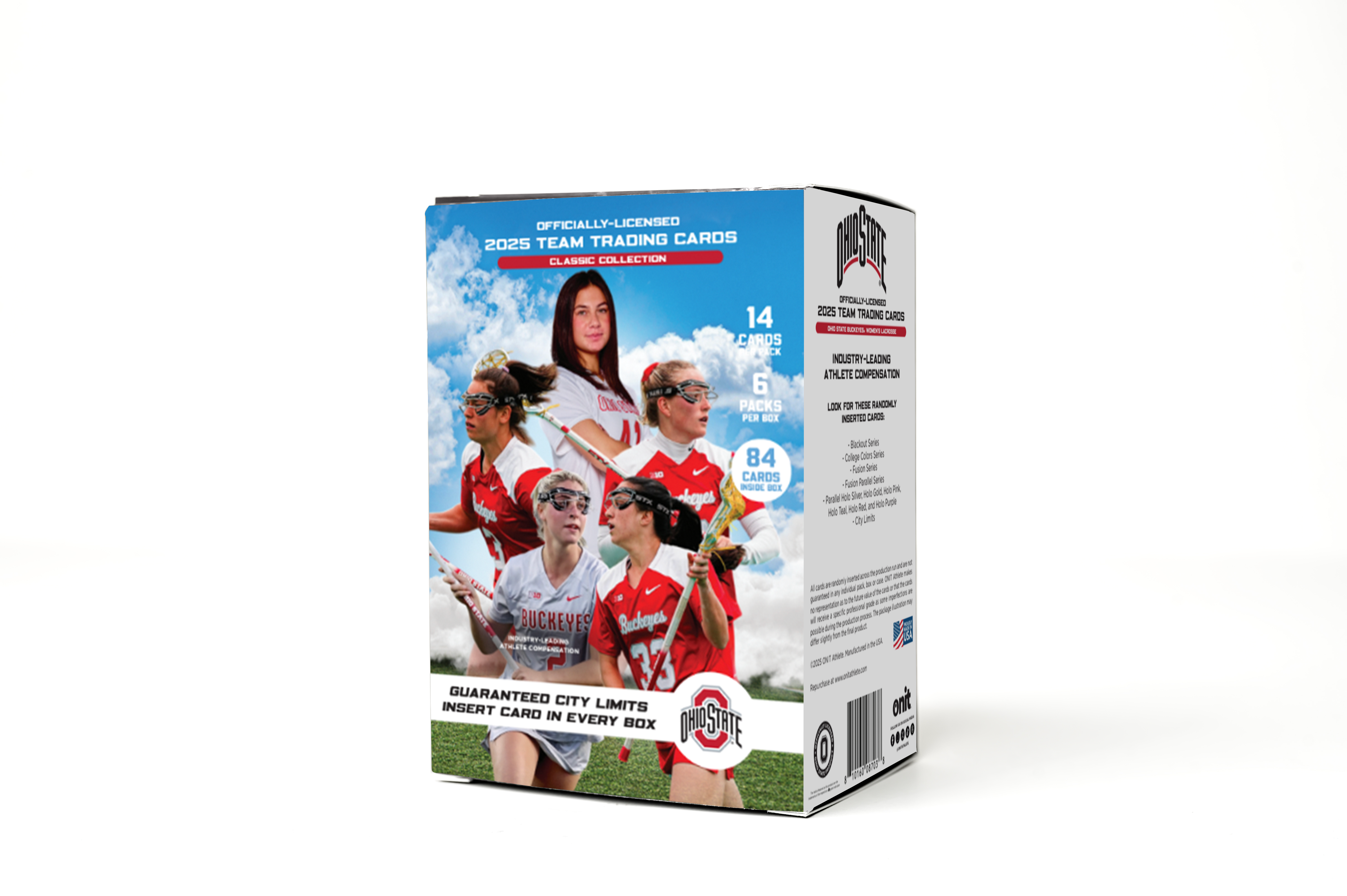 The Ohio State University® 2025 Women's Lacrosse Trading Cards - Blaster Box