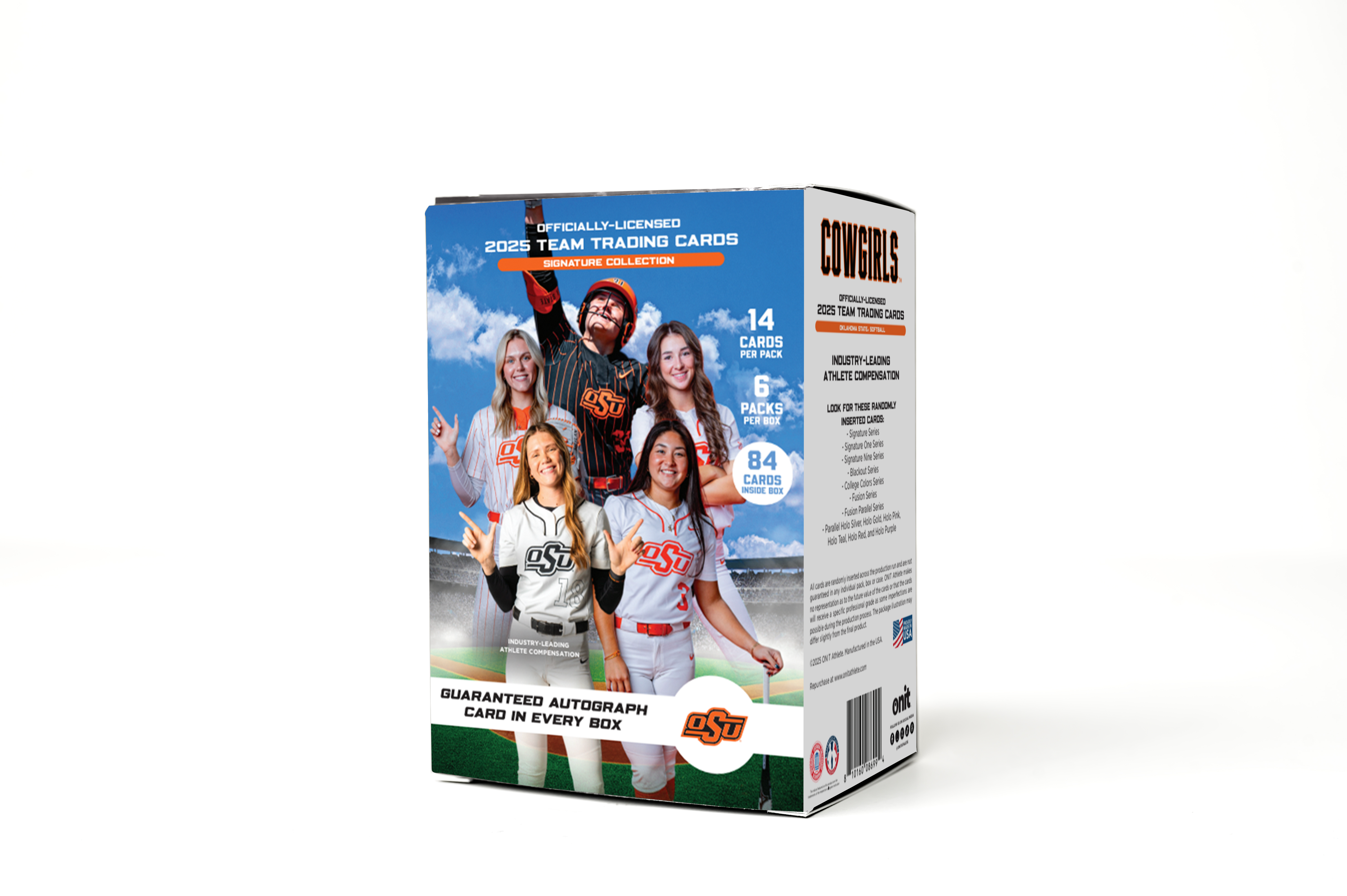 Oklahoma State University® 2025 Softball Trading Cards - Platinum Box with Guaranteed Autograph