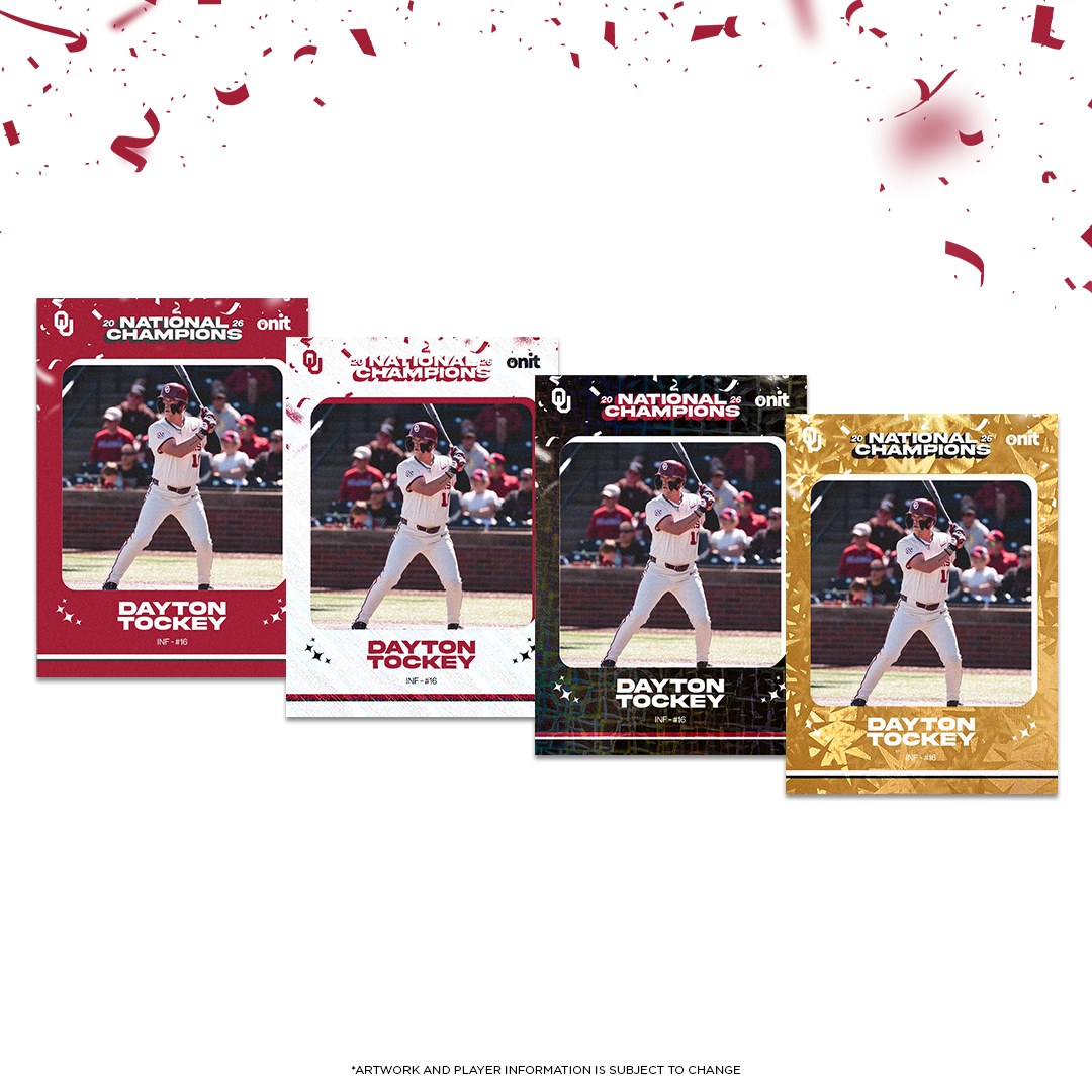 Oklahoma Baseball 2026 National Champion Commemorative Box