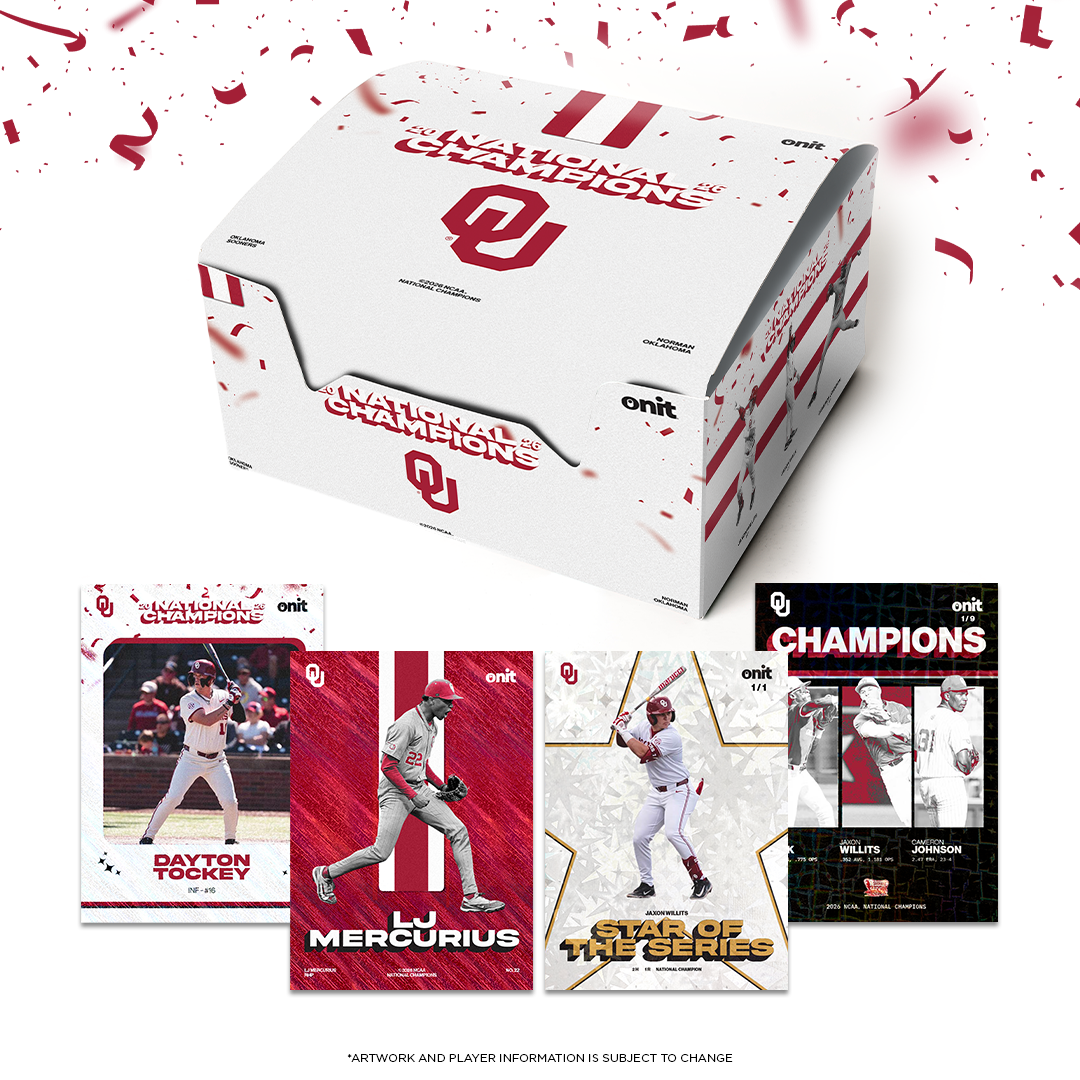 Oklahoma Baseball 2026 National Champion Commemorative Box
