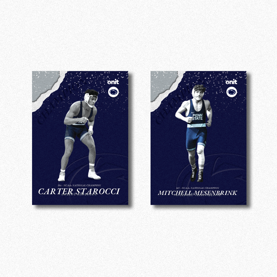 Penn State University® 2024-25 Wrestling National Champion Box