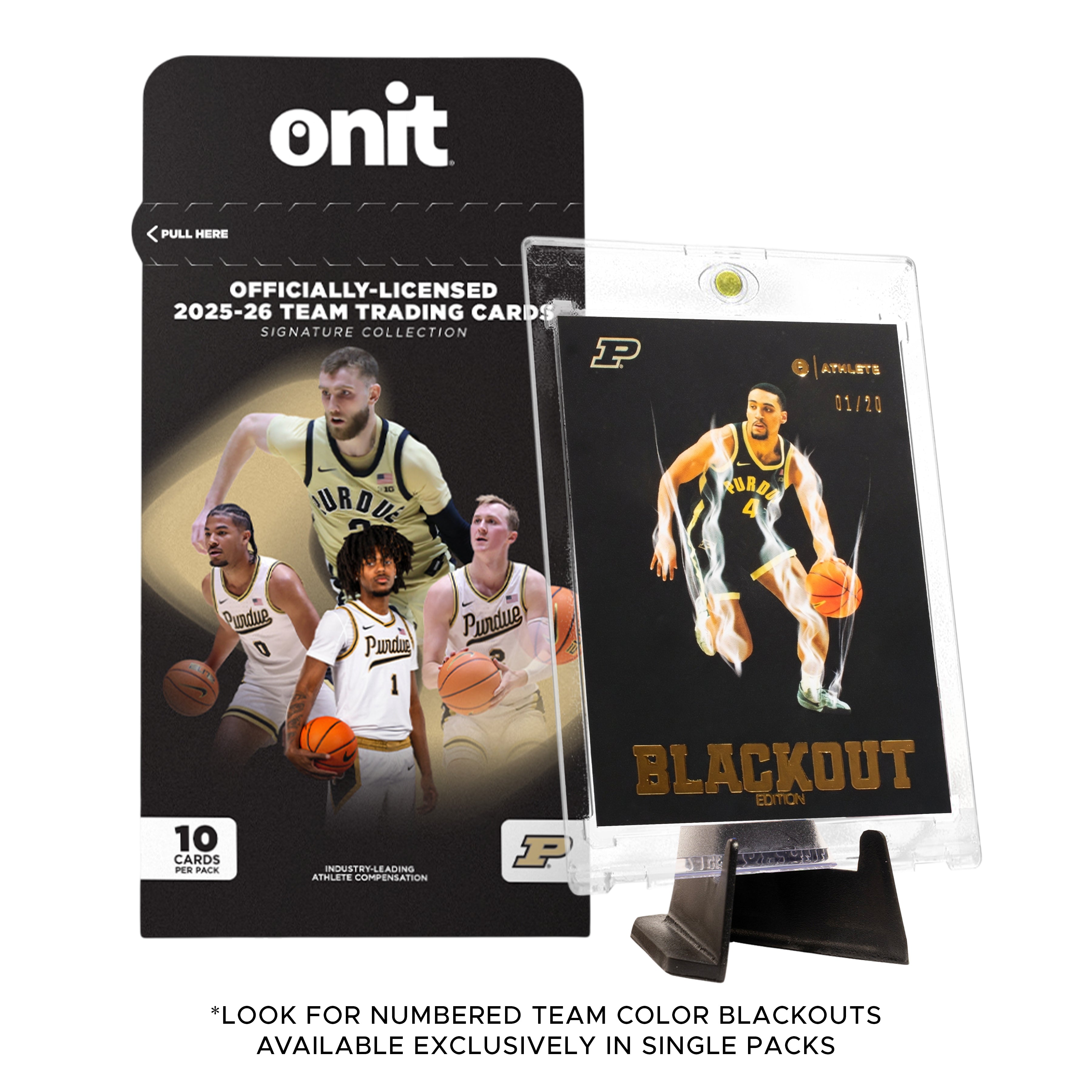 Purdue University Men's Basketball 2025-26 Trading Cards - Single Pack