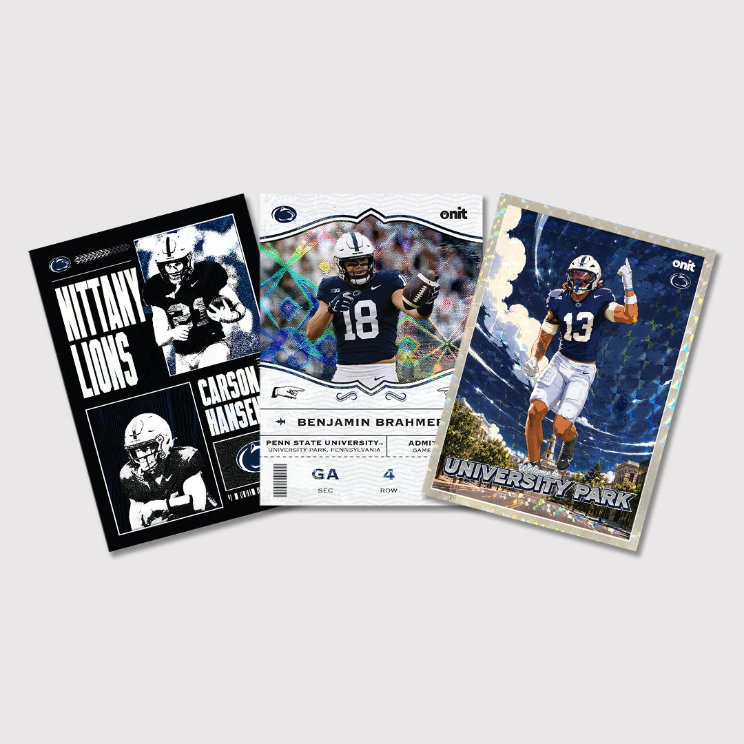 Penn State University Football 2026 Team Trading Cards