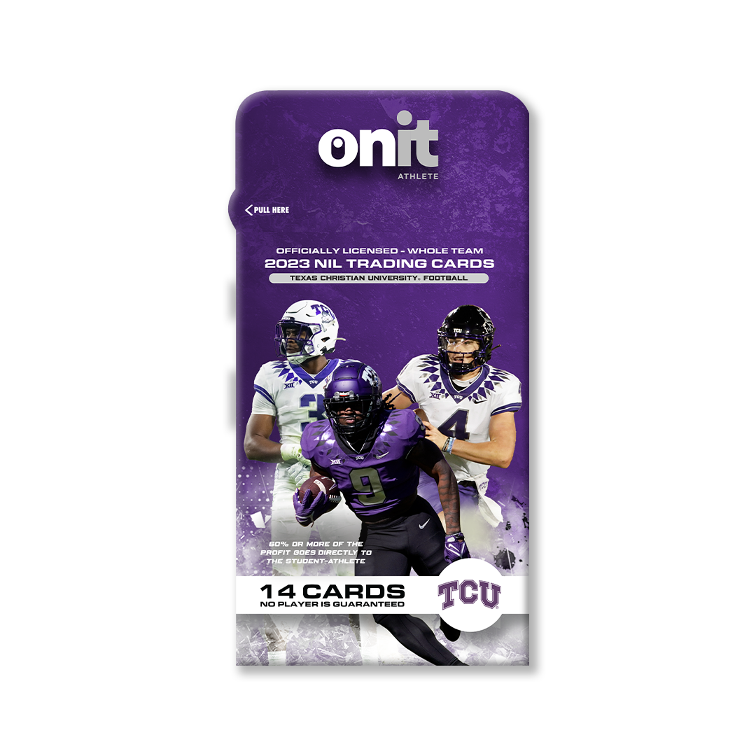Texas Christian University® NIL Football 2023 Trading Cards - Single Pack