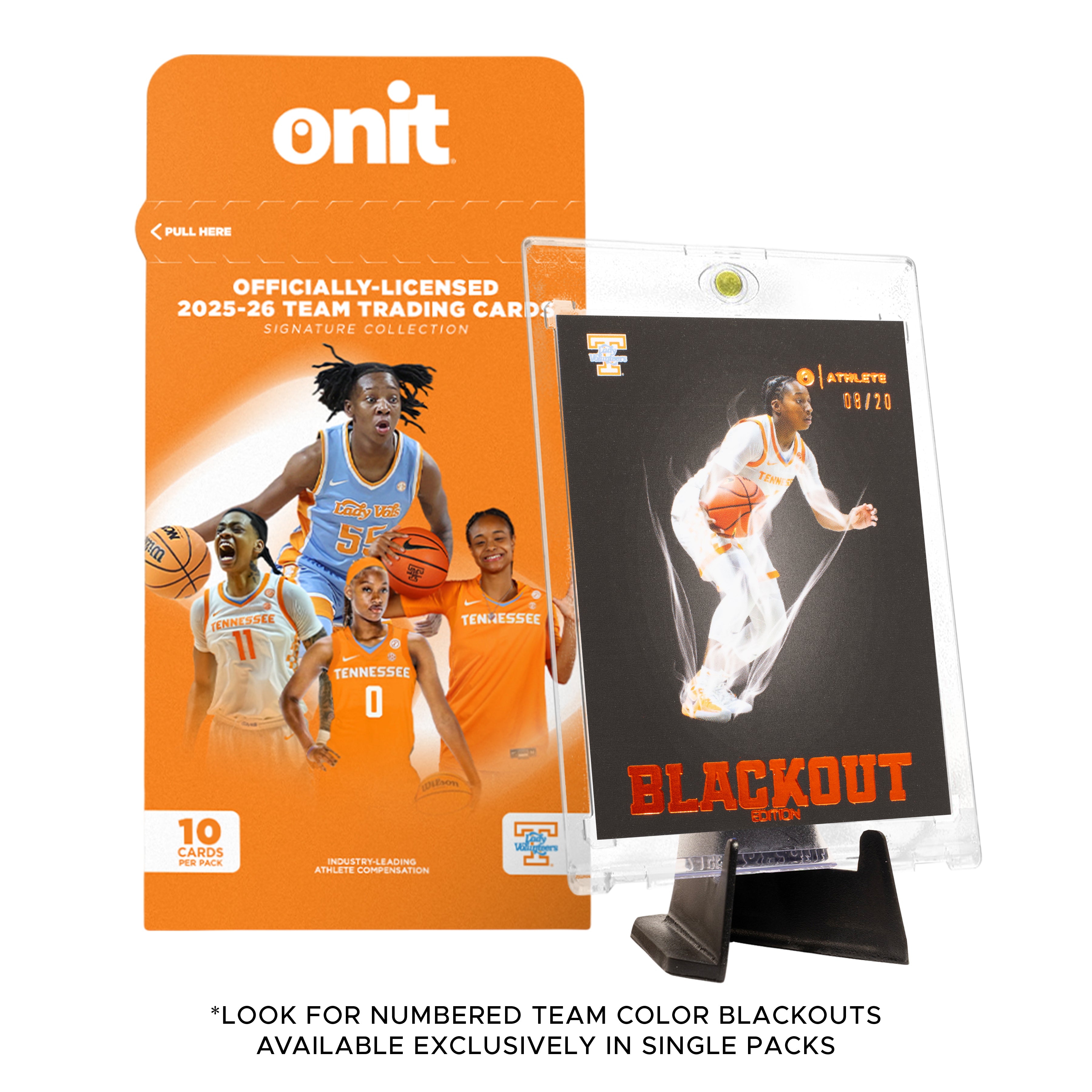 University of Tennessee Women's Basketball 2025-26 Trading Cards - Single Pack
