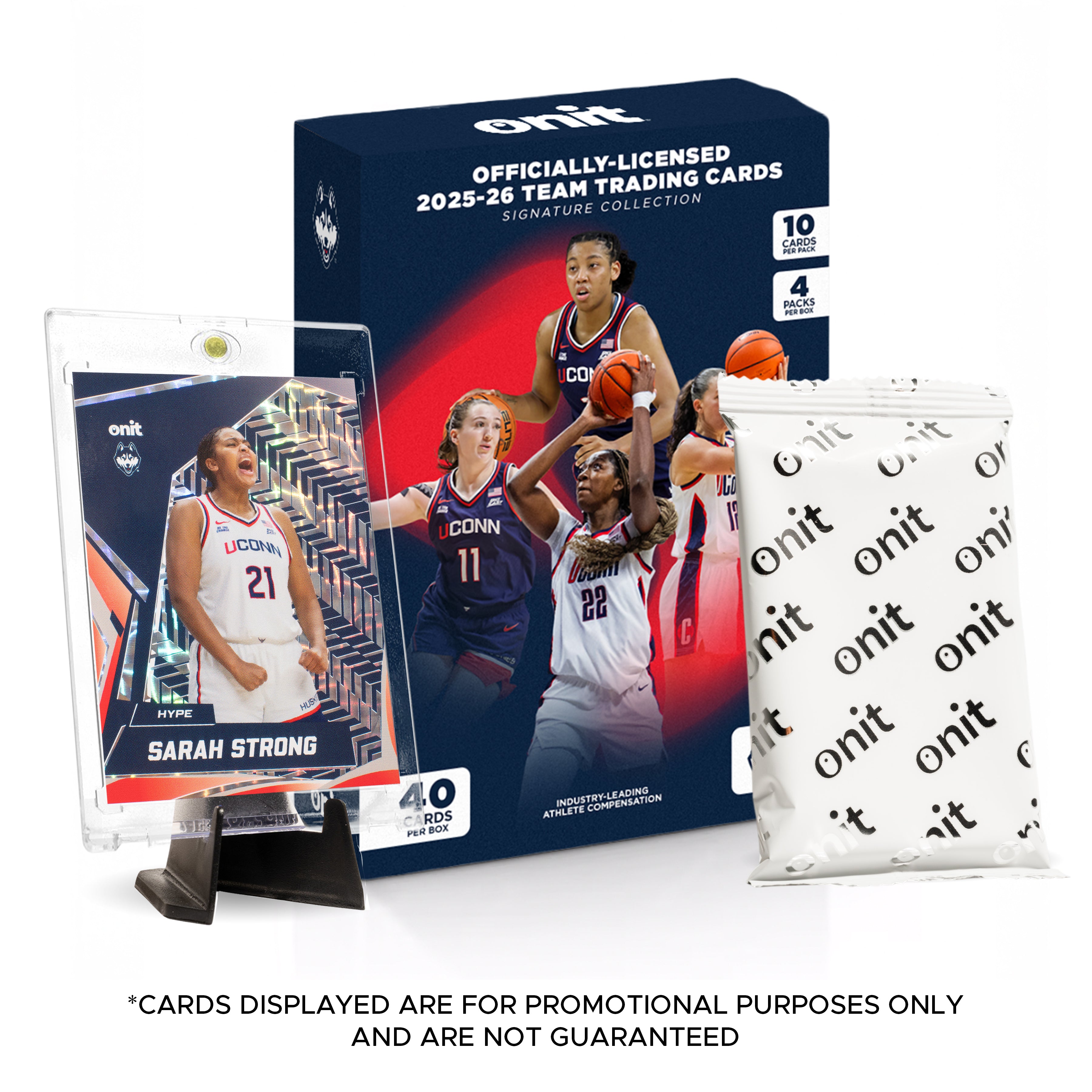 UConn Women's Basketball 2025-26 Trading Cards - Value Box