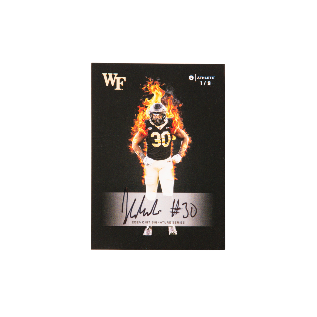 Wake Forest University® 2024 Football Trading Cards - Single Pack