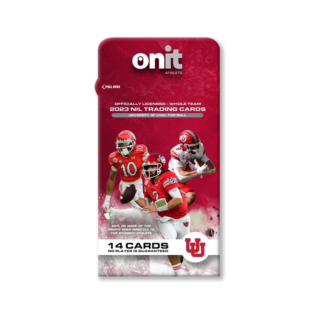 University of Utah® NIL Football - 2023 Trading Cards - Single Pack