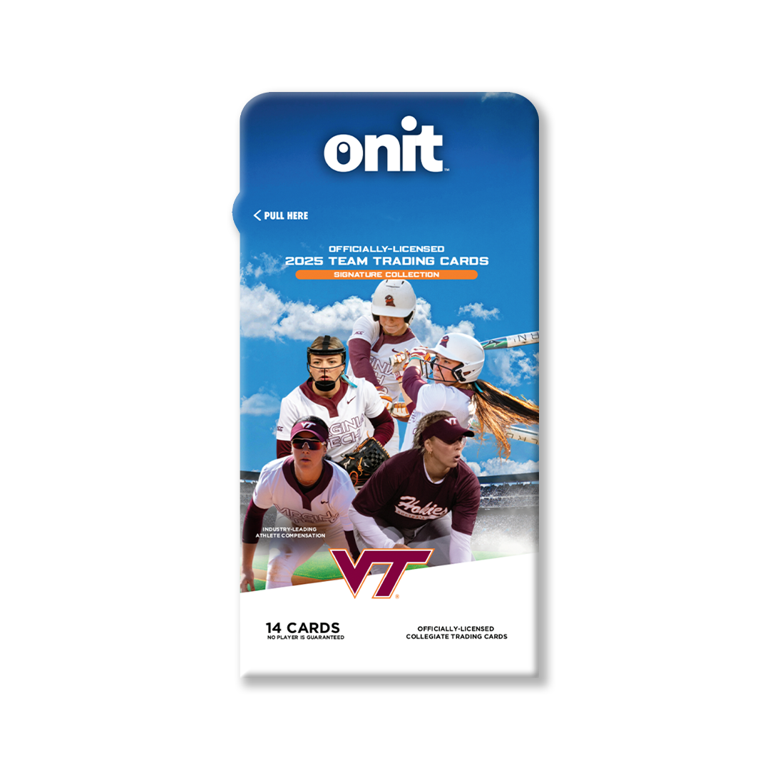 Virginia Tech® 2025 Softball Trading Cards - Single Pack