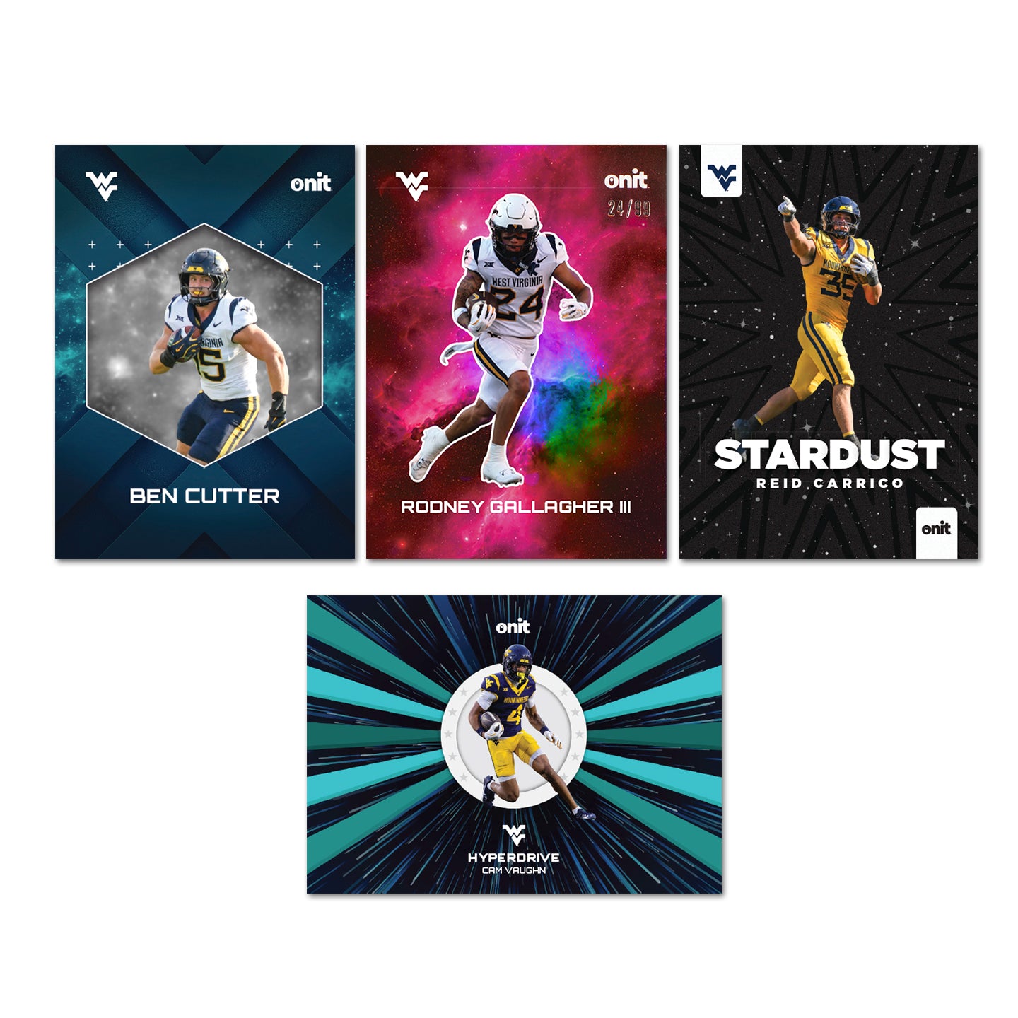 West Virginia University Football 2025 ONIT Gravity Blaster Box
