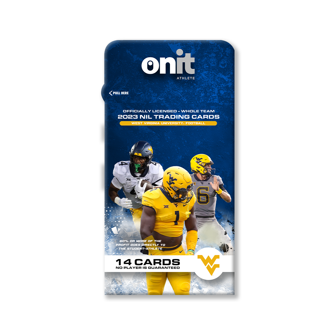 West Virginia University® NIL Football - 2023 Trading Cards - Single Pack