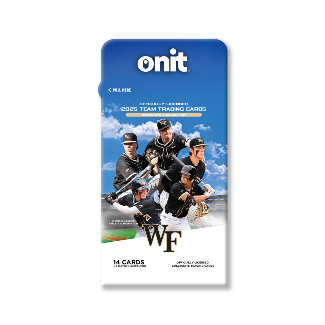 Wake Forest University® 2025 Baseball Trading Cards - Single Pack