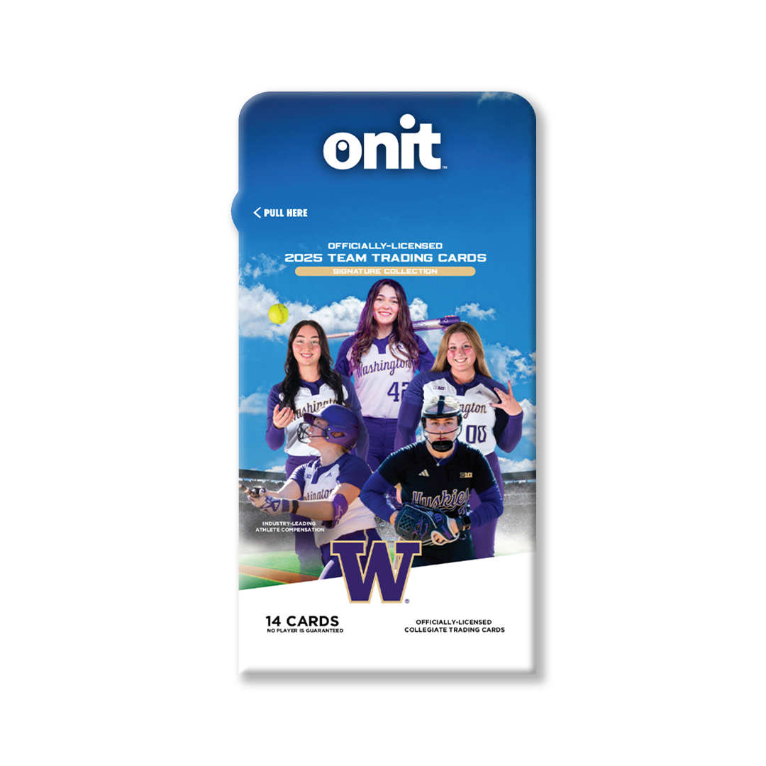 University of Washington® 2025 Softball Trading Cards - Single Pack